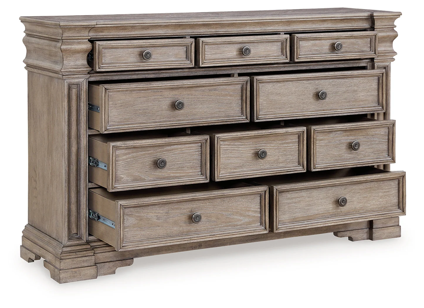 Blairhurst Light Grayish Brown Panel Bedroom Set - Image 12