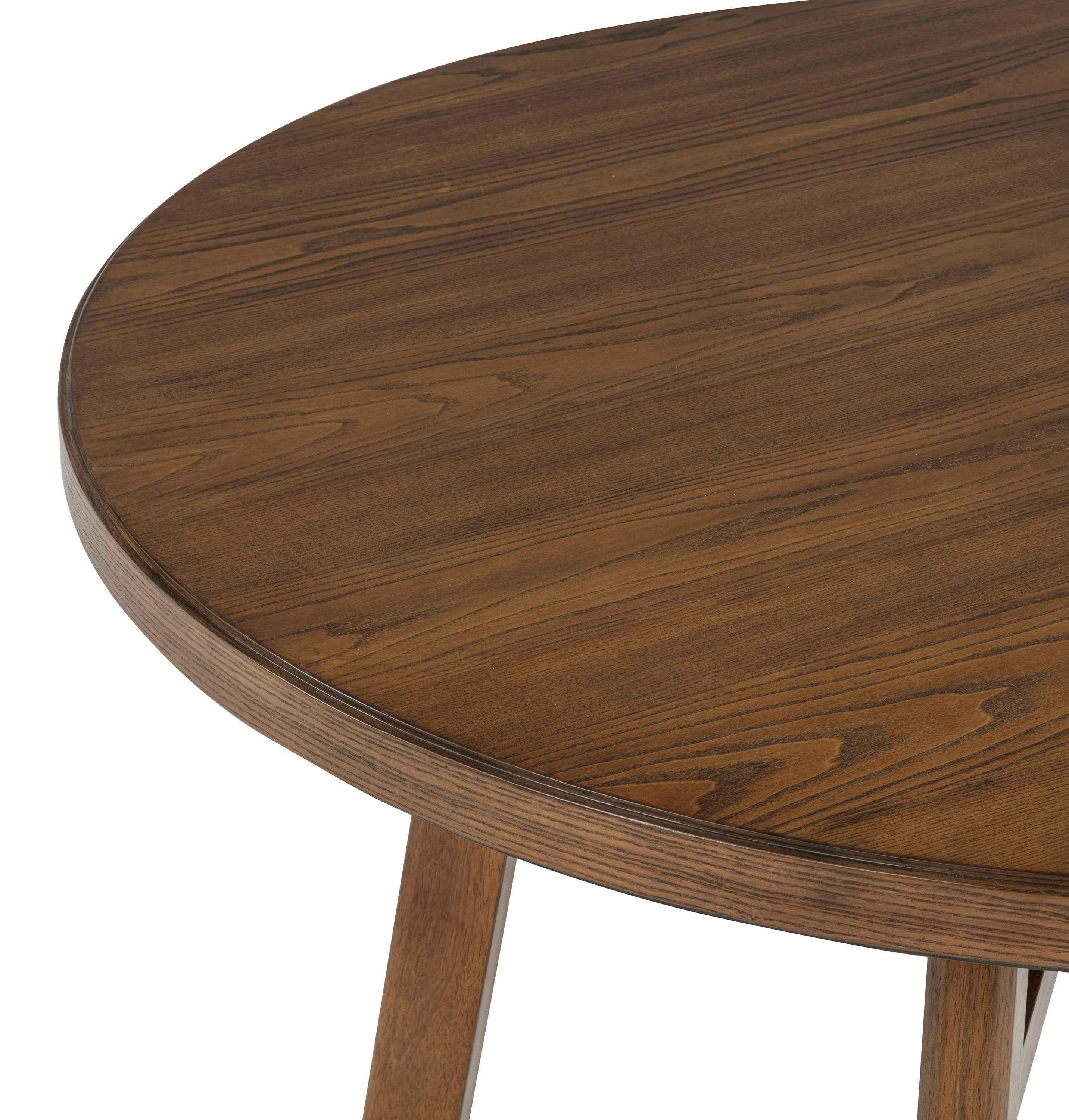 Blanche Brown Round Dining Table - Image 2
