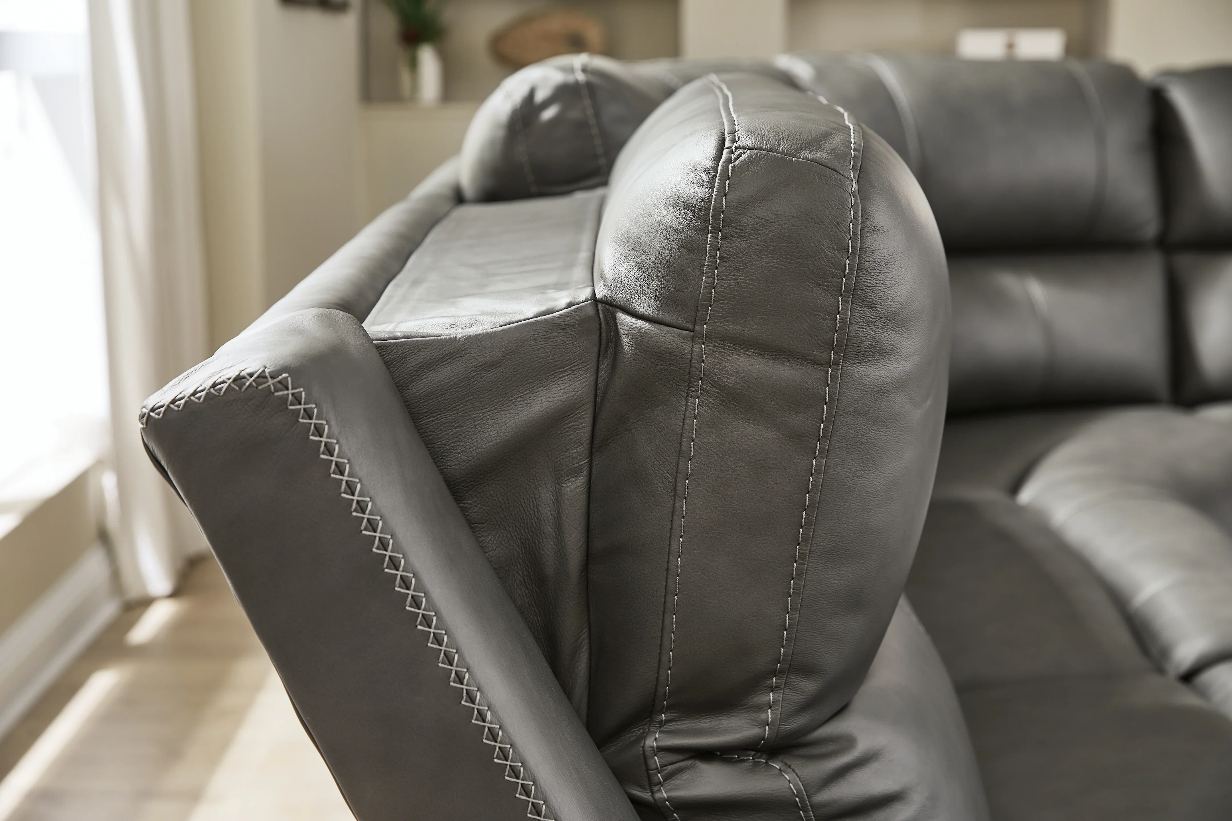 Bleckley Anchor 5-Piece Power Reclining Sectional - Image 5