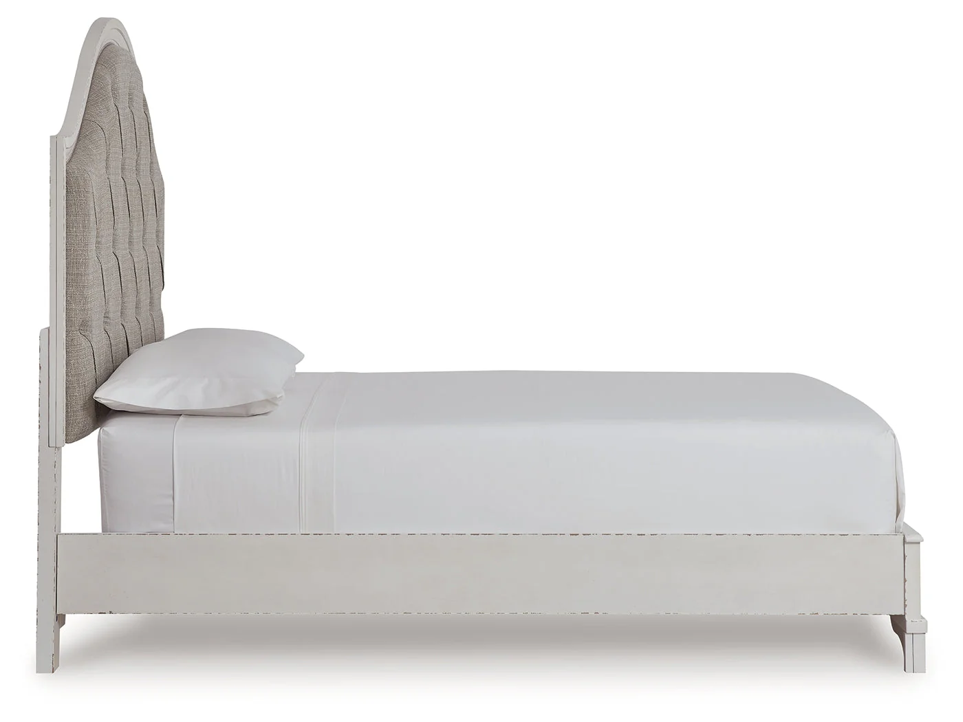 Blendon Rustic Brown Queen Upholstered Panel Bed - Image 5
