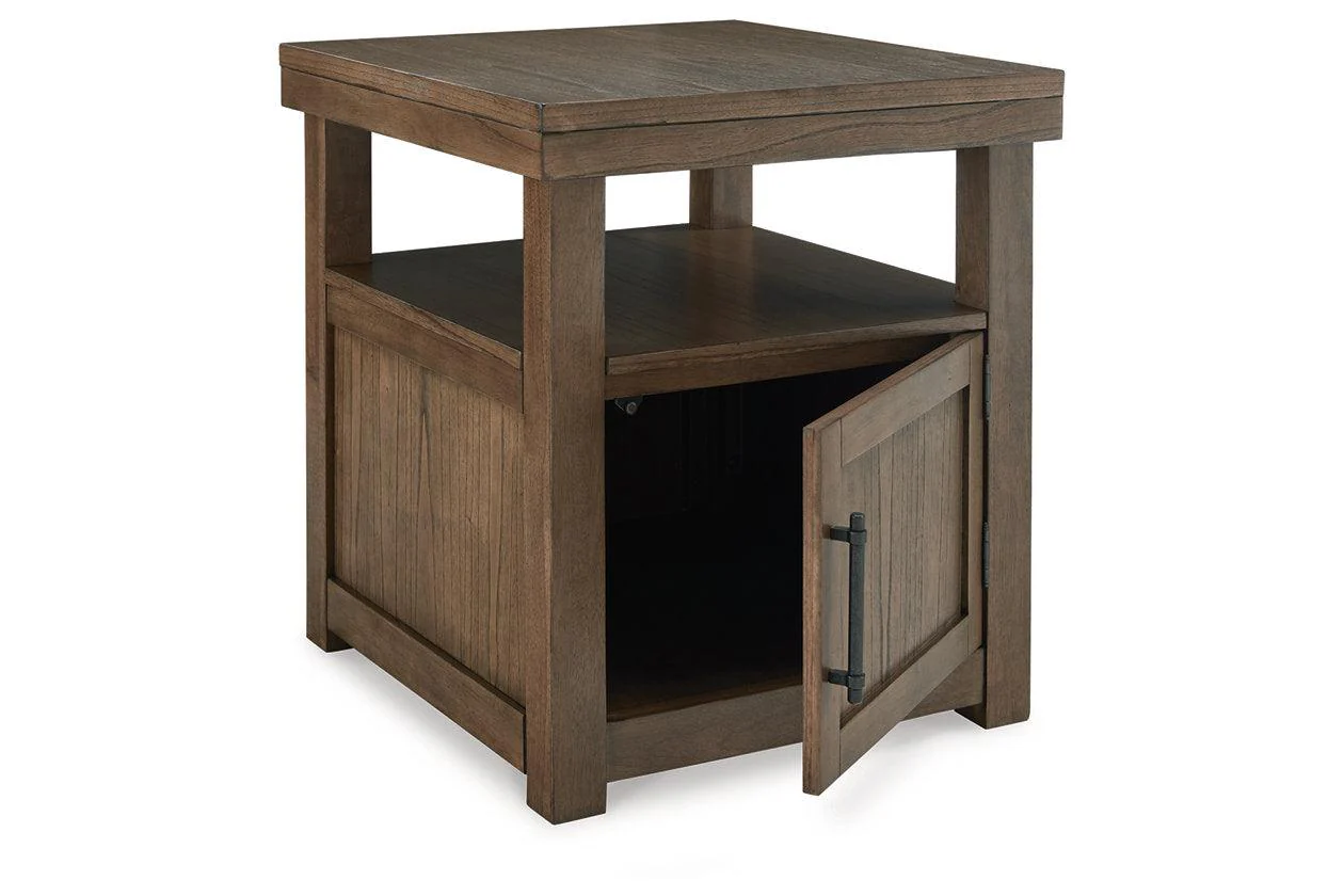 Boardernest Brown Coffee Table and 2 End Tables - Image 6