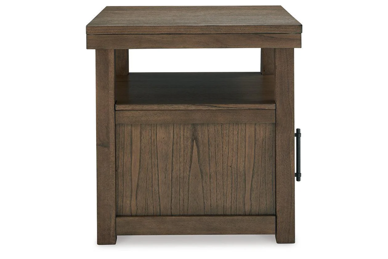 Boardernest Brown Coffee Table and 2 End Tables - Image 8
