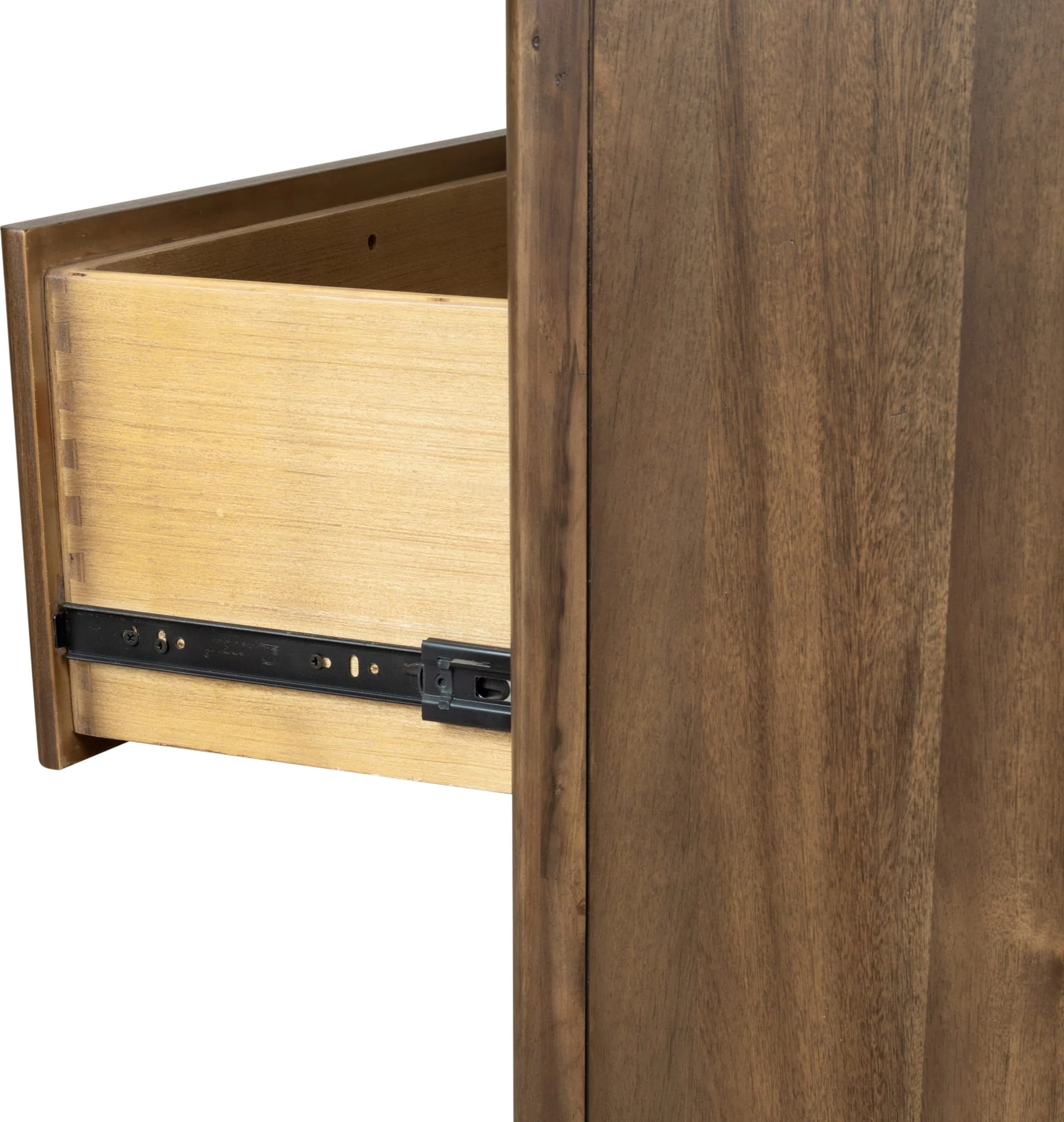 Boka Impala Five Drawer Acacia Wood Chest - Image 9