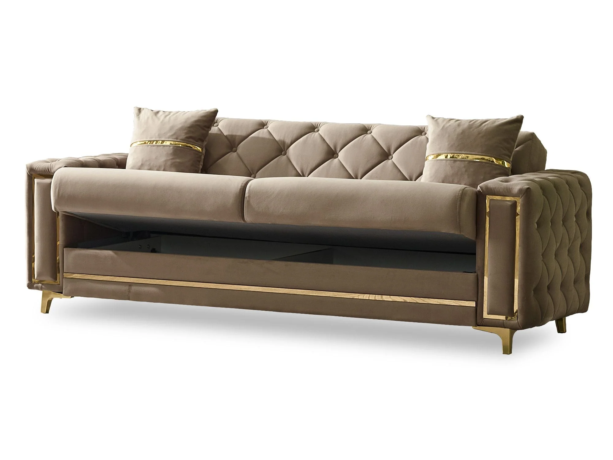 Bolivya Beige 3-pieces (Sofa & Loveseat & Chair) Living Room Set - Image 7