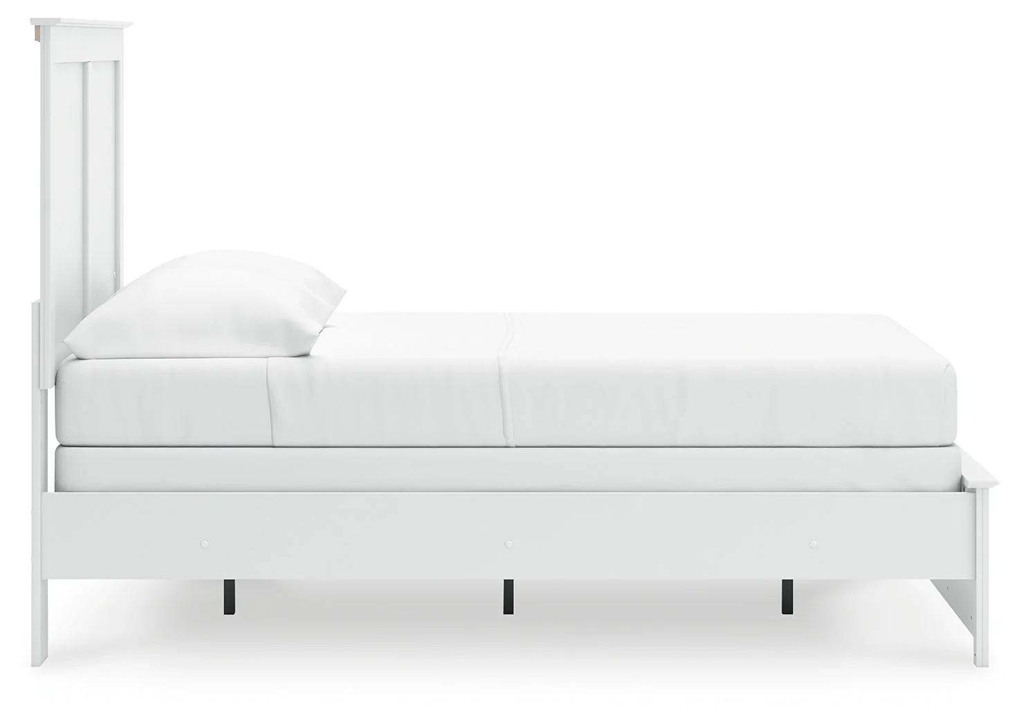 Bostwick Shoals Full Panel Bed with Dresser in White - Image 7