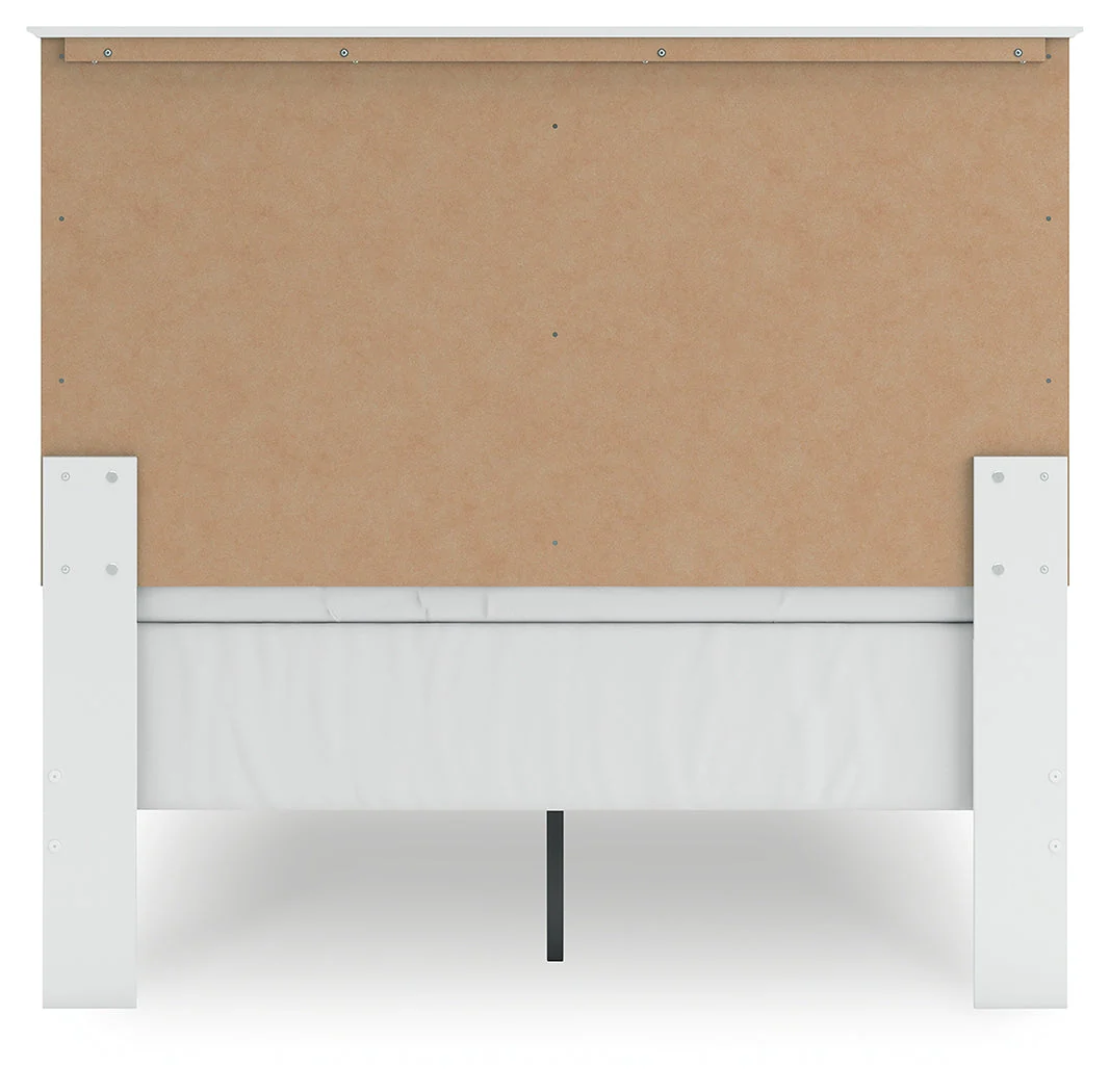 Bostwick Shoals Full Panel Bed with Dresser in White - Image 8
