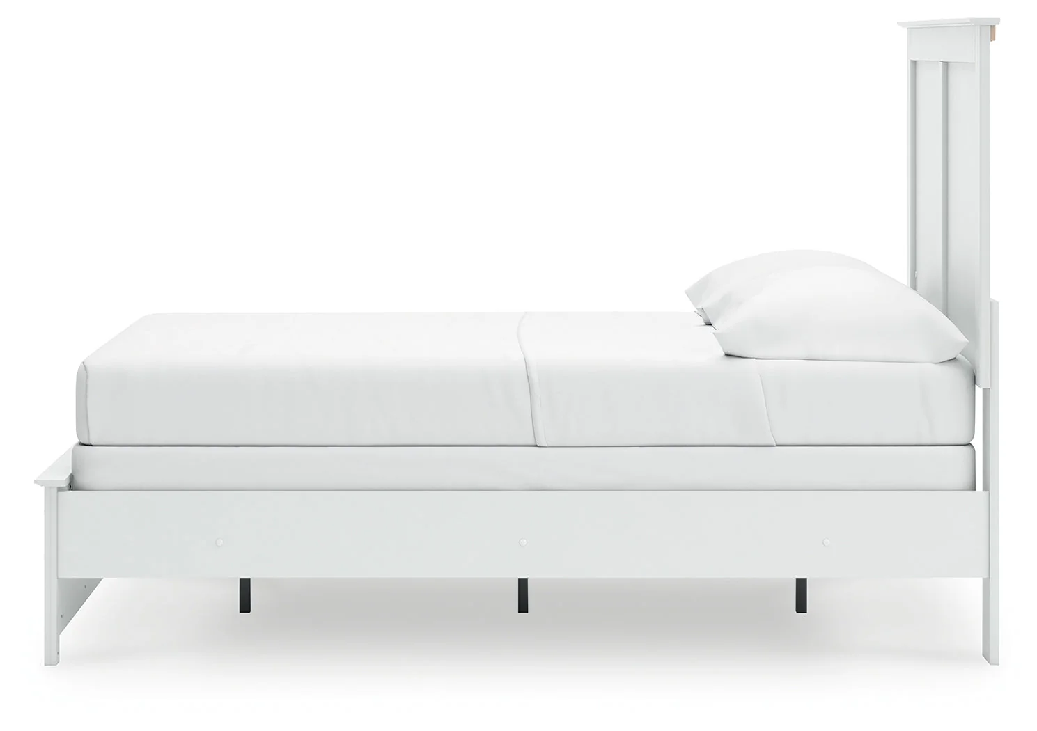 Bostwick Shoals Full Panel Bed with Mirrored Dresser, Chest and Nightstand in White - Image 14