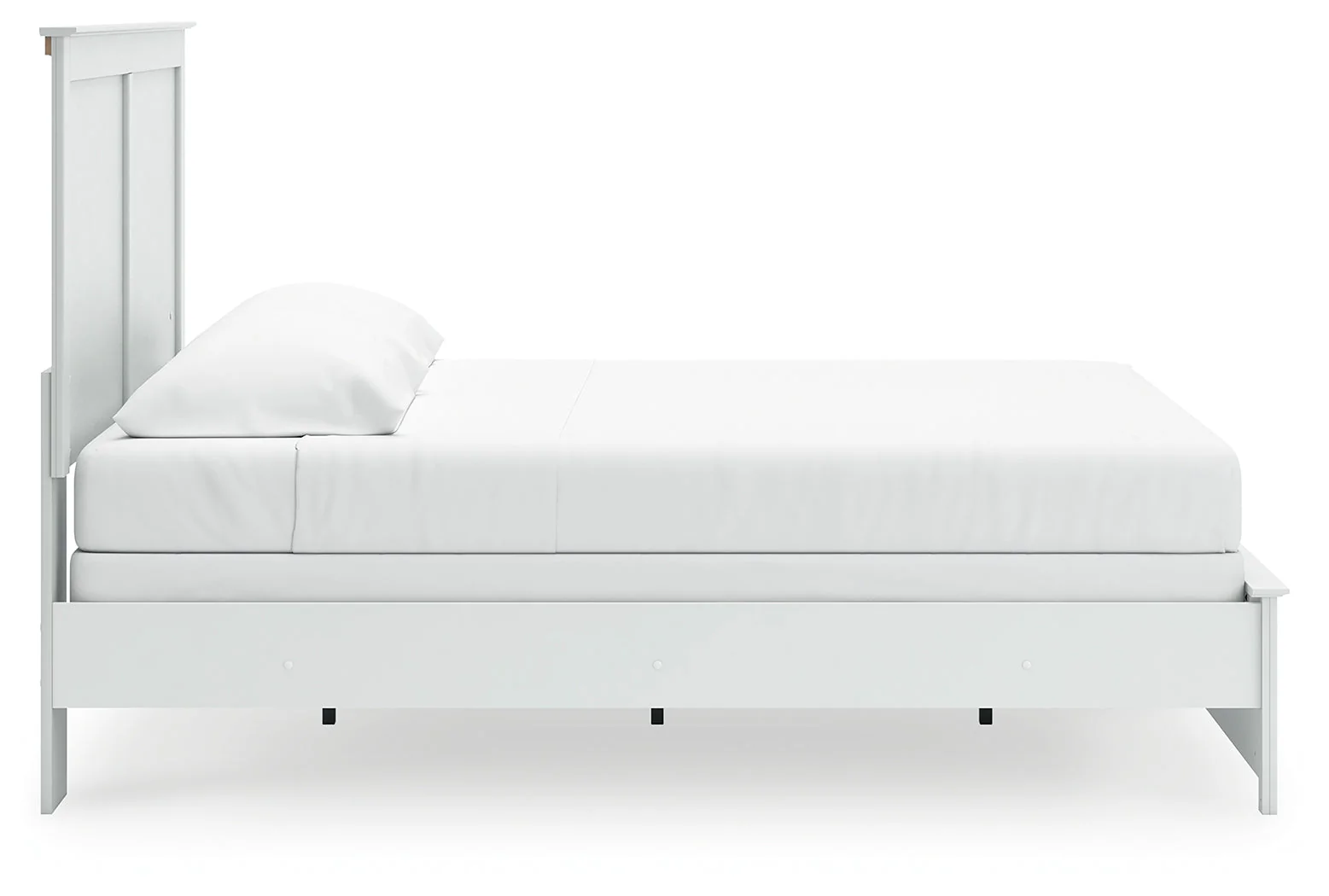 Bostwick Shoals King Panel Bed with Dresser and Nightstand in White - Image 5