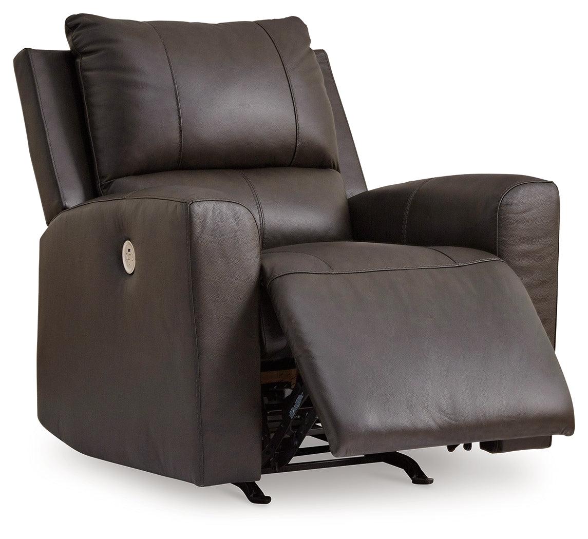 Boxmere Storm Leather Power Recliner - Image 3