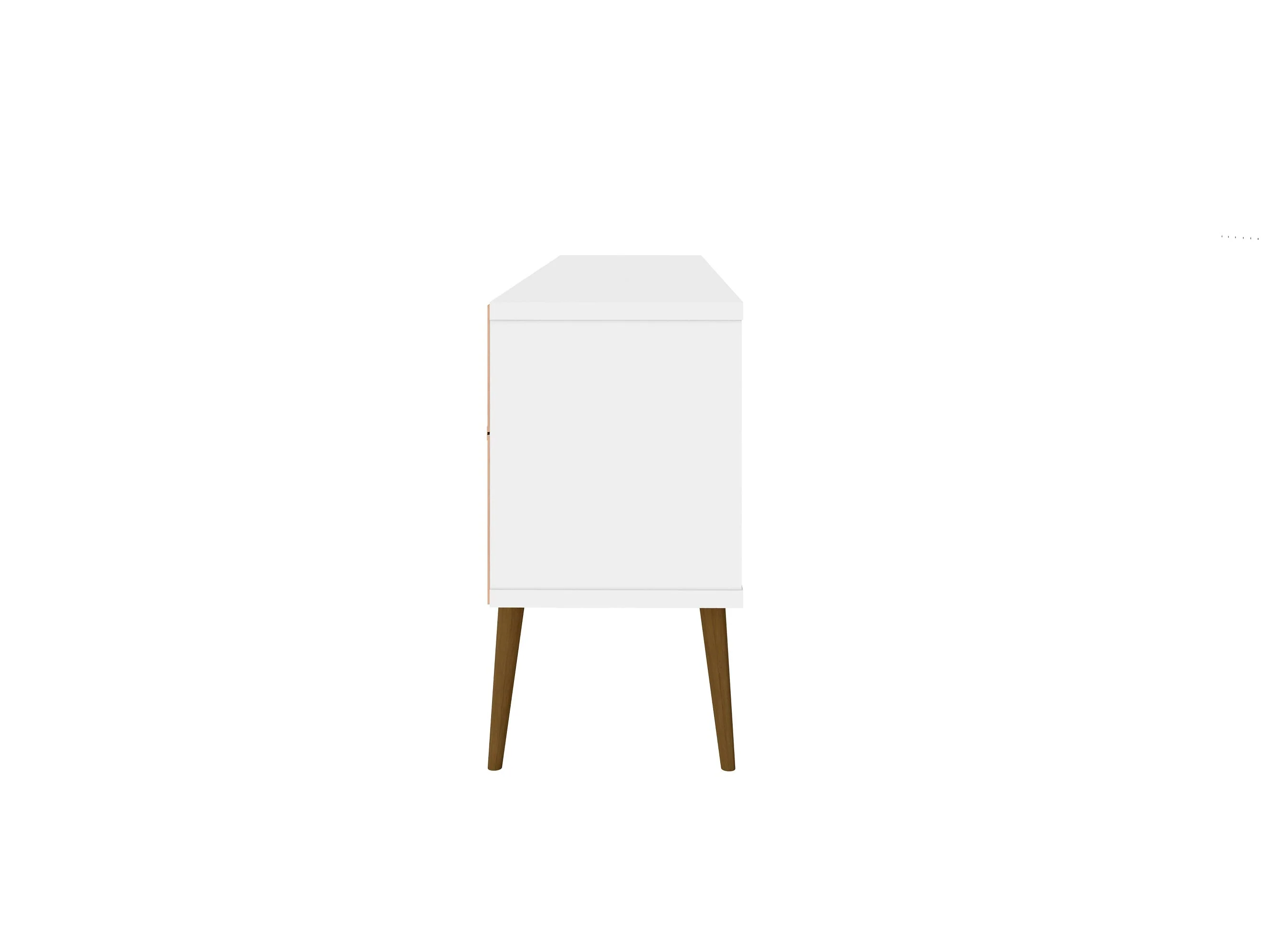 Bradley 62.99 TV Stand in White - Image 6