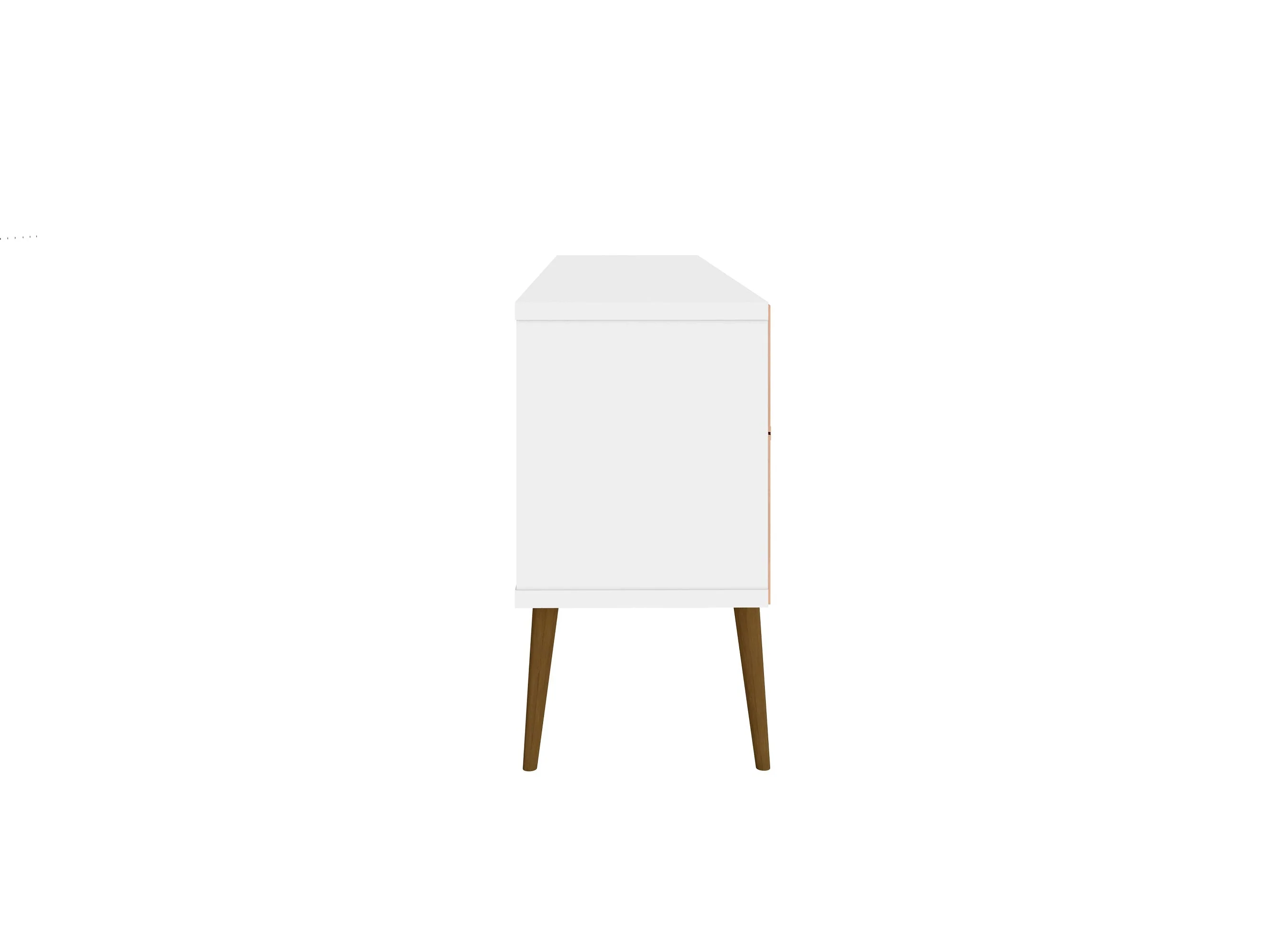 Bradley 62.99 TV Stand in White - Image 7