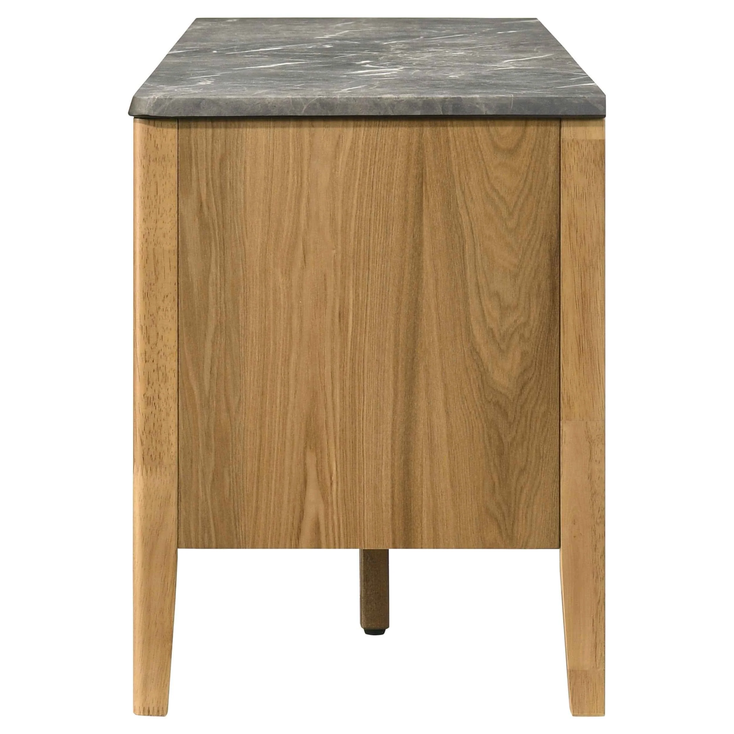 Bradley Grey/Natural 63-inch 2-Door SmartTop TV Stand - Image 10