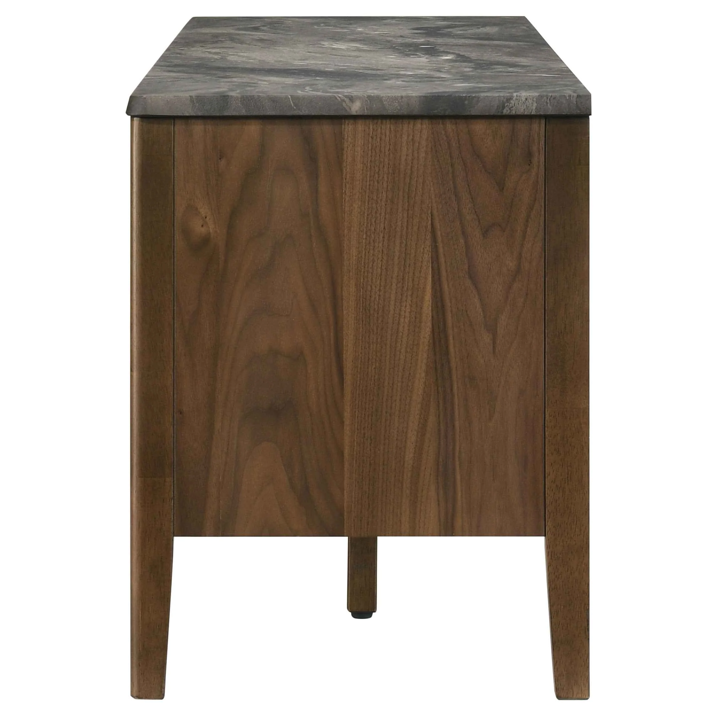 Bradley Smokey Grey/Brown 63-inch 2-Door SmartTop TV Stand - Image 6