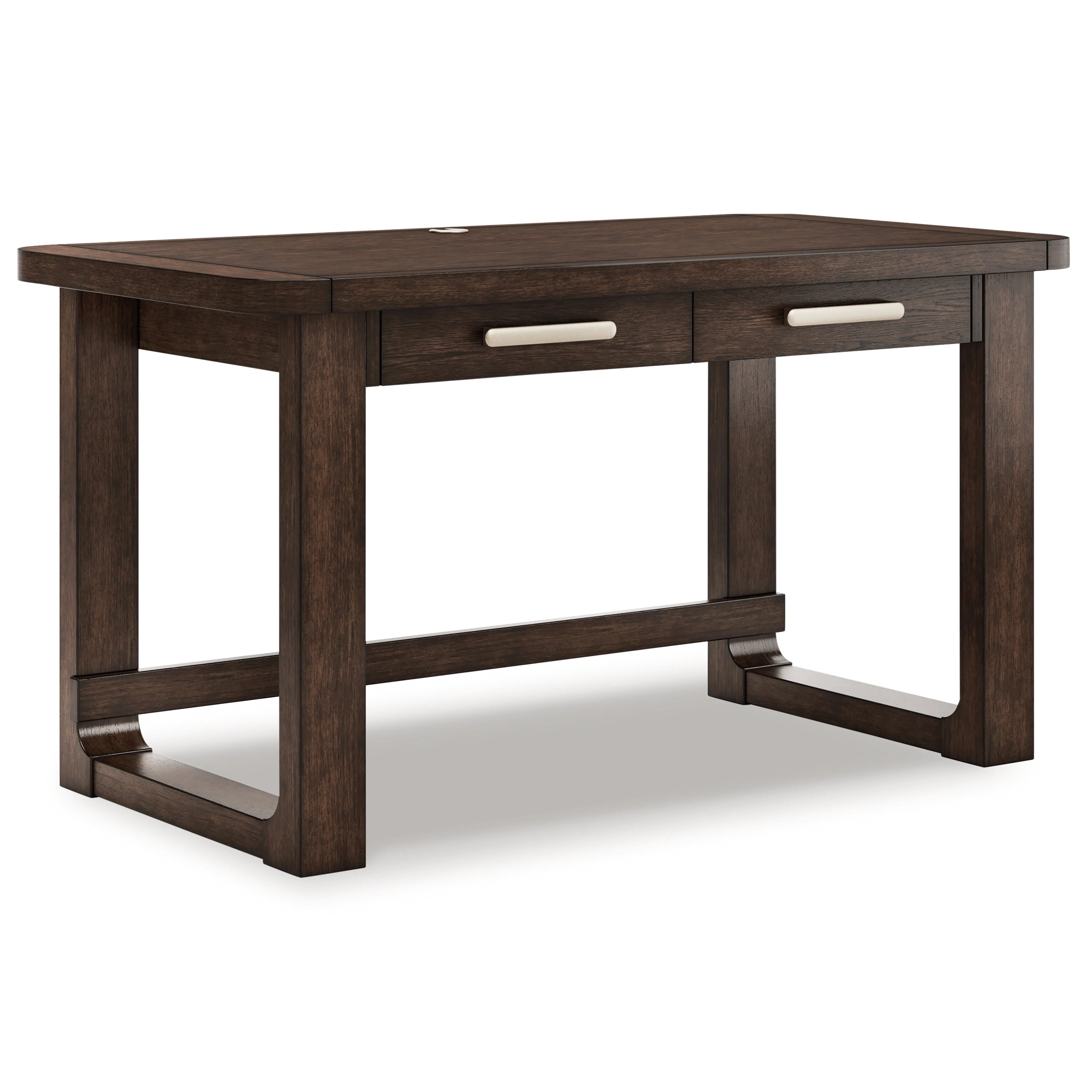 Breckington Dark Brown 56" Home Office Desk - Image 2
