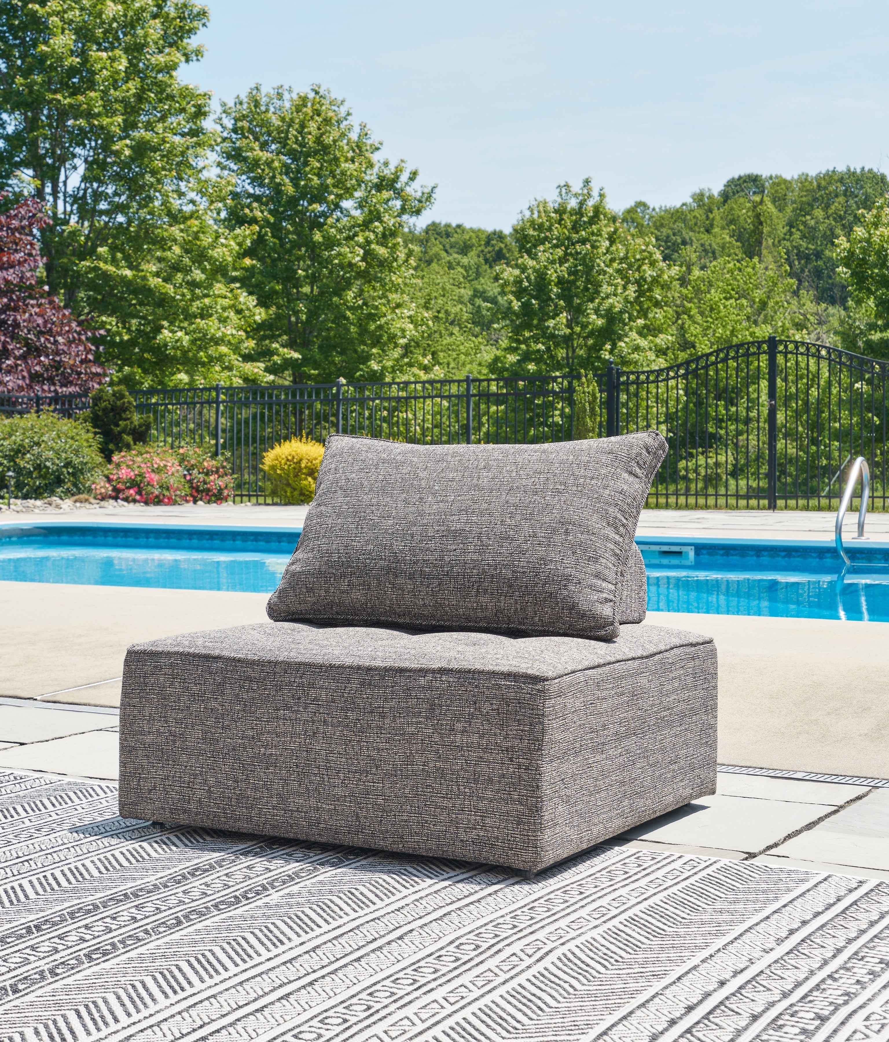 Bree Zee Brown 8-Piece Outdoor Sectional with Lounge Chair - Image 7