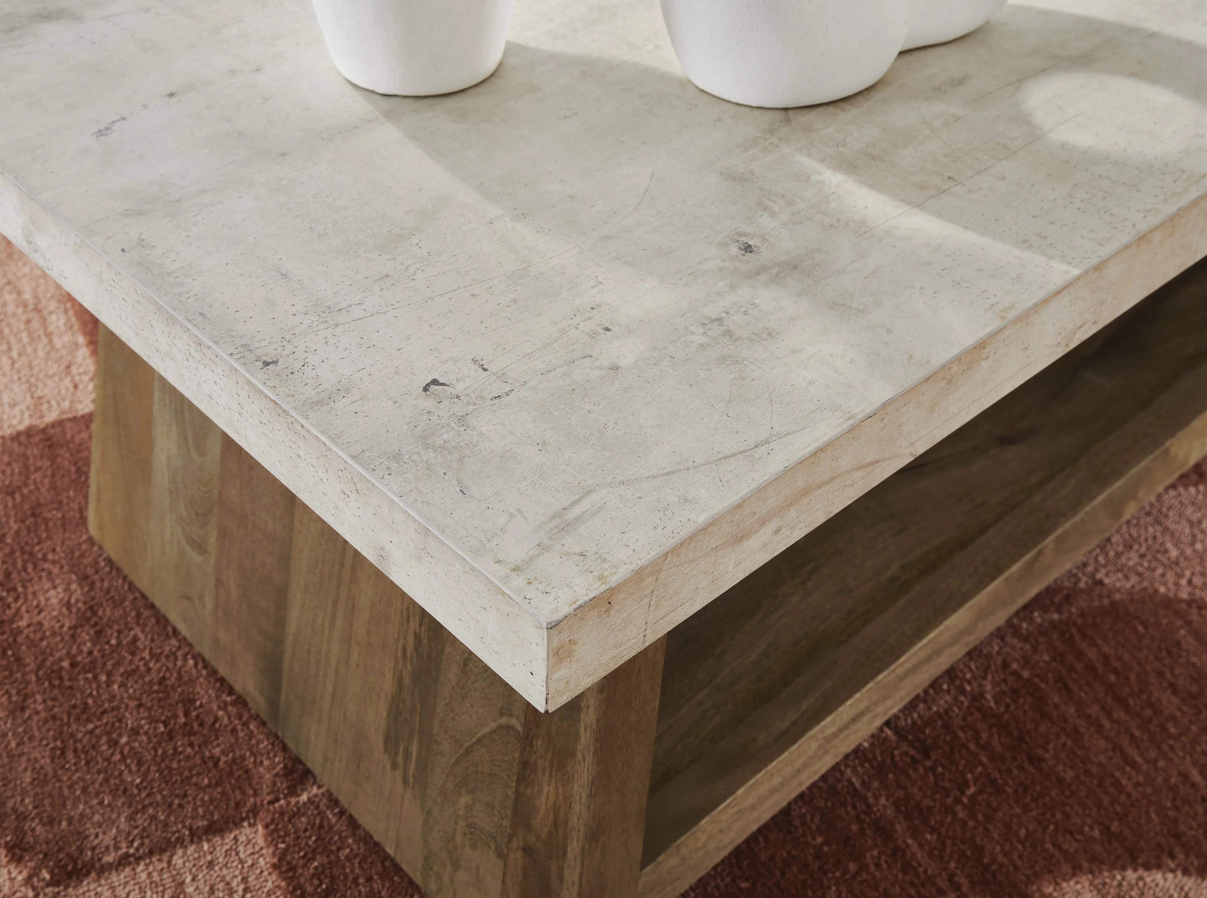 Brendalhouse Light Brown Coffee Table - Image 5