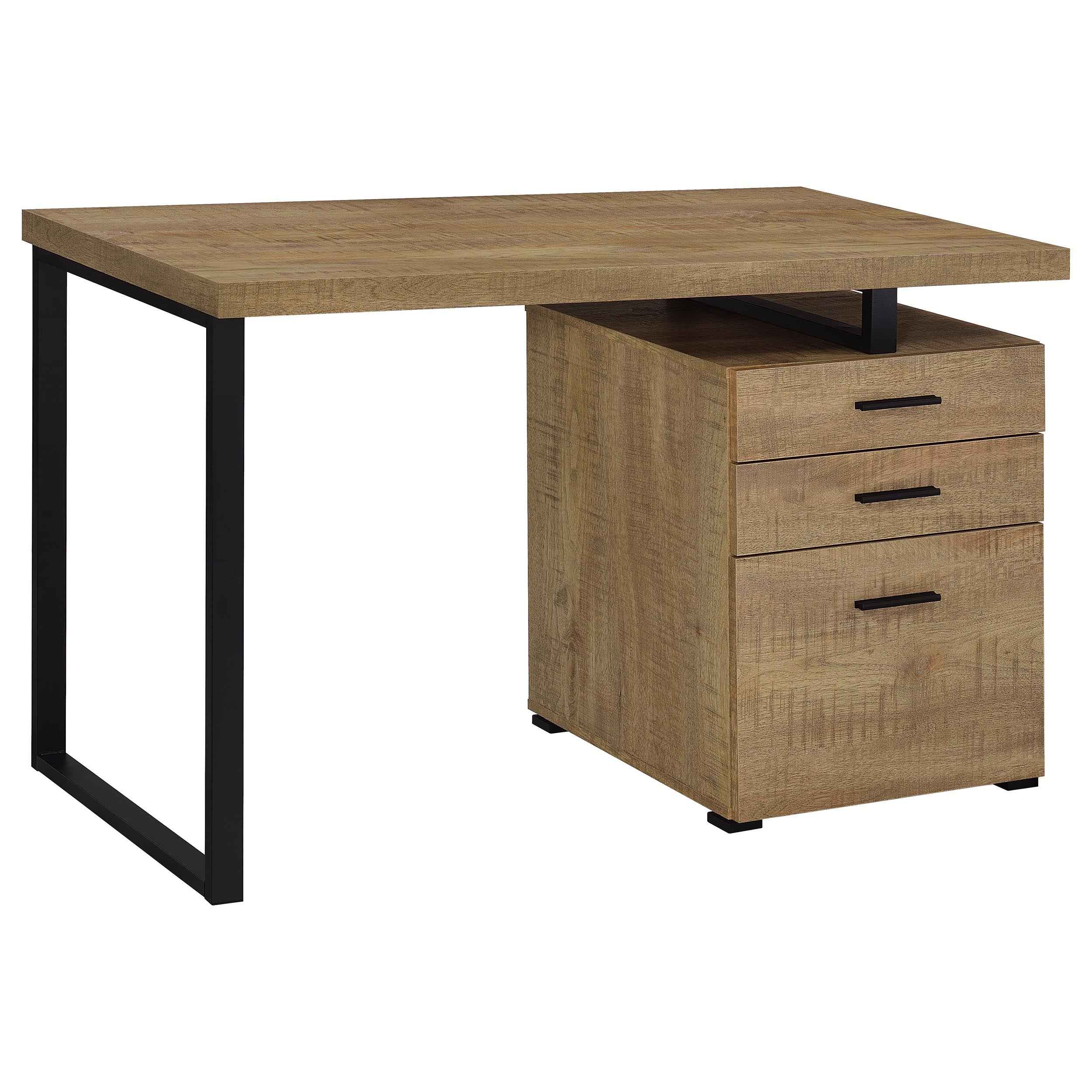 Brennan Mango 47-inch 3-drawer Office Computer Desk - Image 2