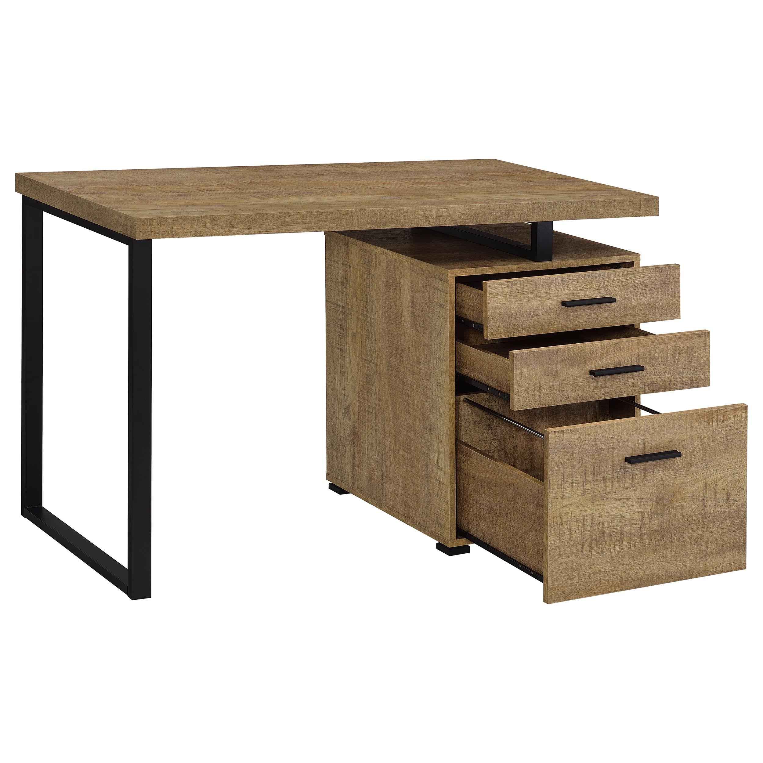 Brennan Mango 47-inch 3-drawer Office Computer Desk - Image 3
