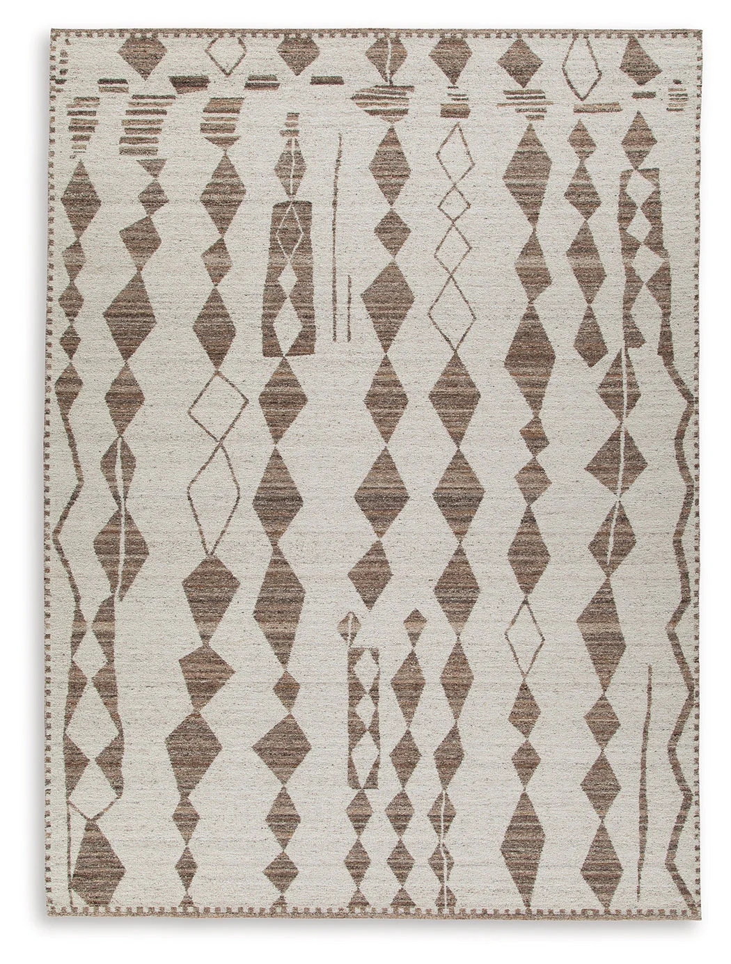 Brettler Beige/Brown Extra Large Rug - Image 2