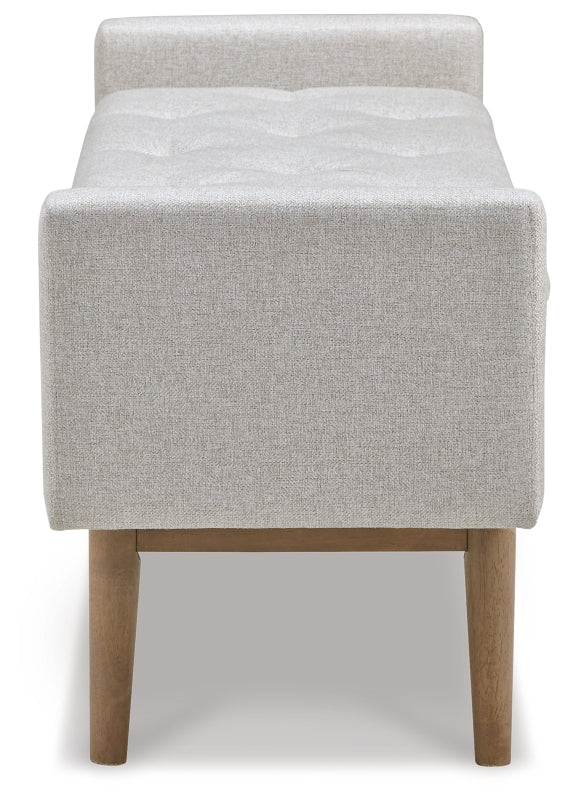 Briarson Beige/Brown Storage Bench - Image 8