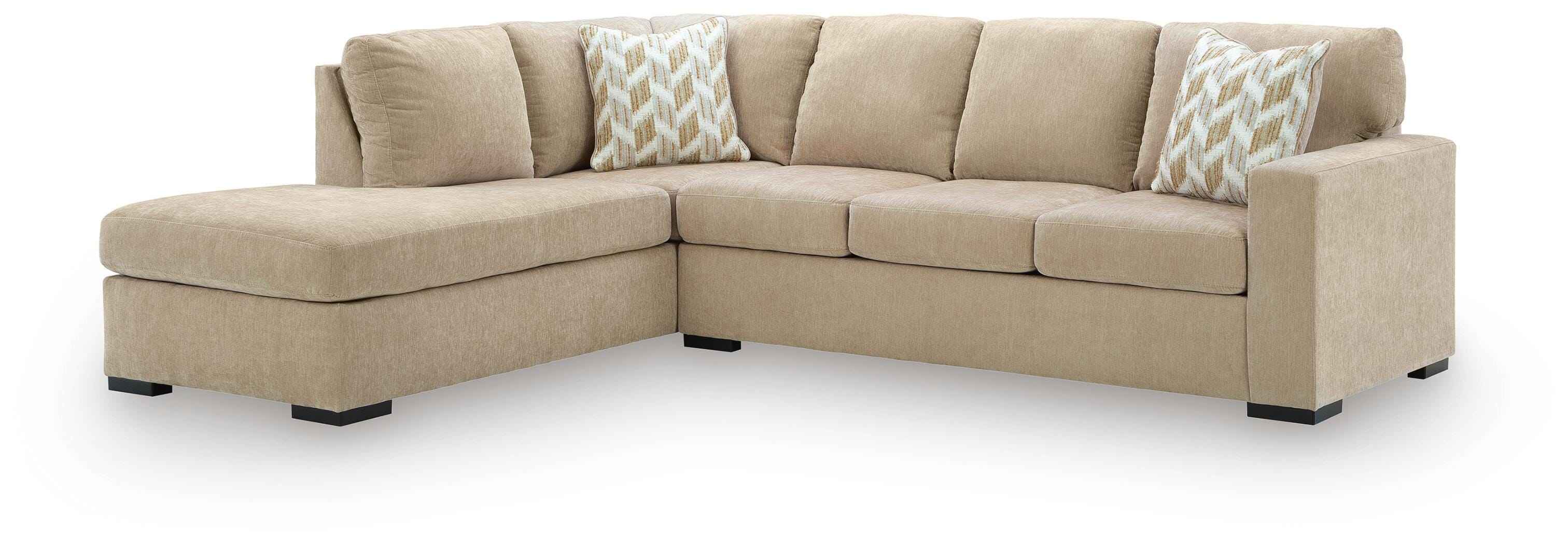 Bridgepoint Almond 2-Piece Sleeper Sectional with LAF Chaise - Image 2
