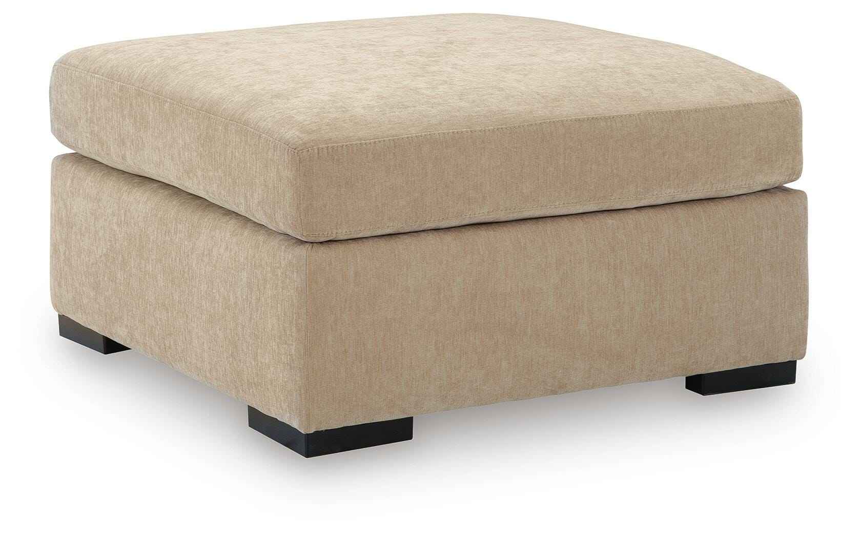 Bridgepoint Almond Oversized Accent Ottoman - Image 2
