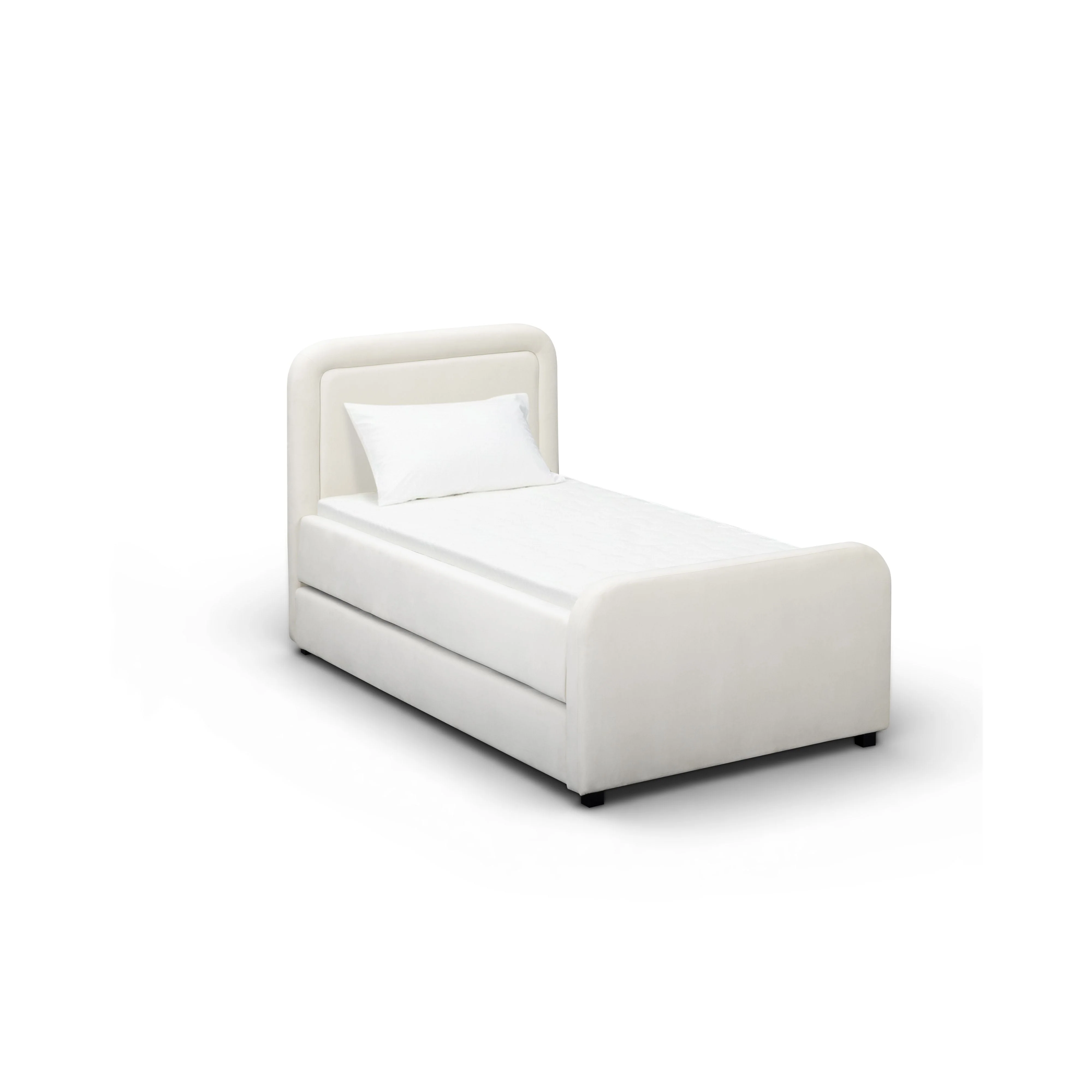 Briella Performance Velvet Trundle Bed in Twin - Image 28