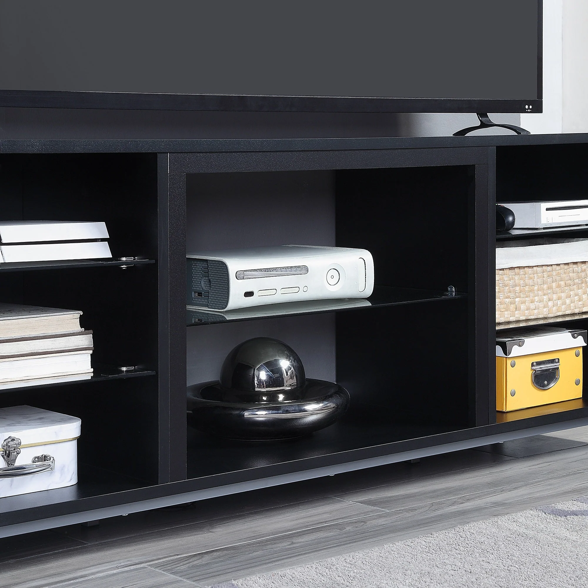 Brighton 60" TV Stand in Onyx - Image 4