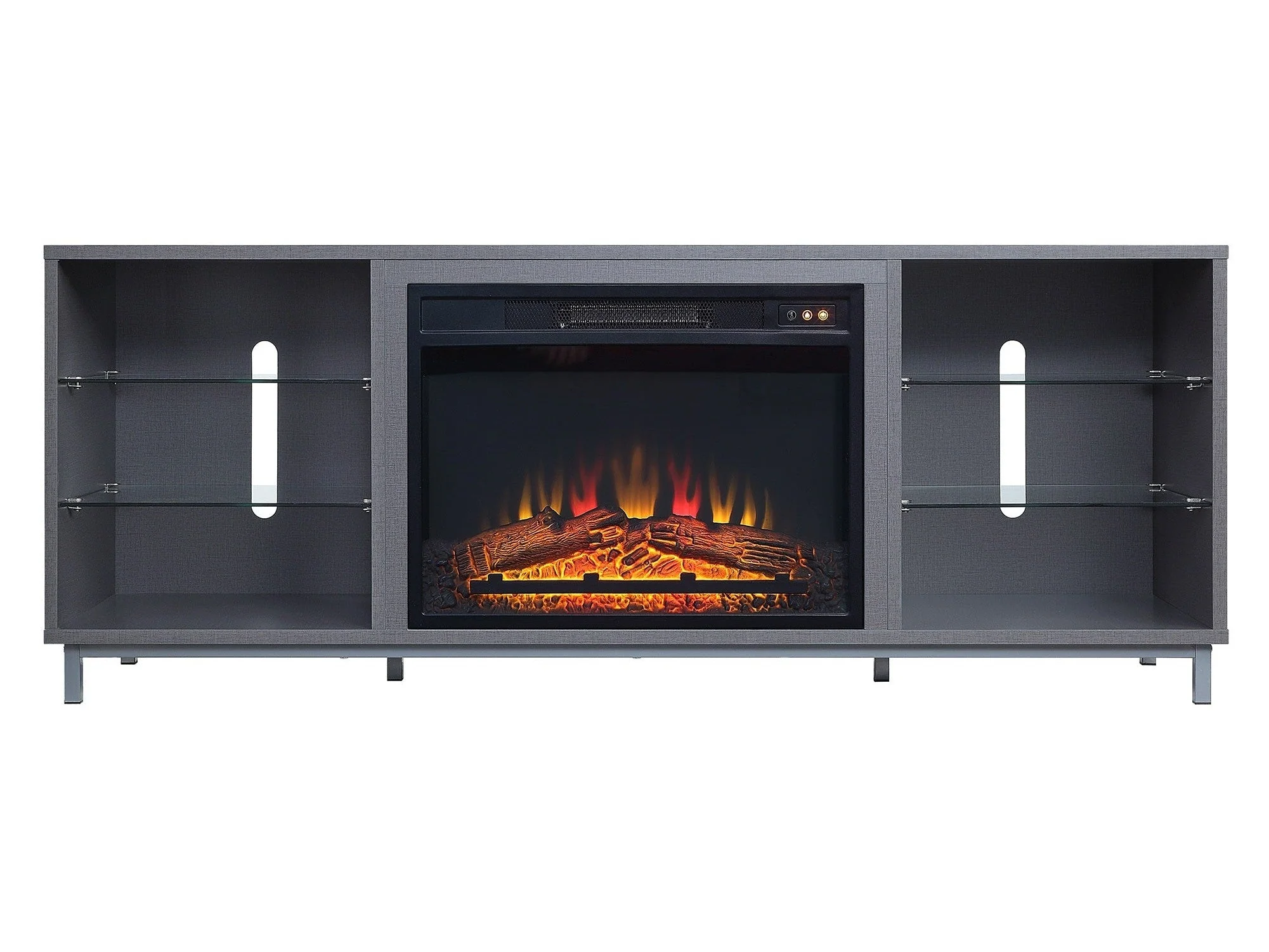 Brighton Fireplace in Grey