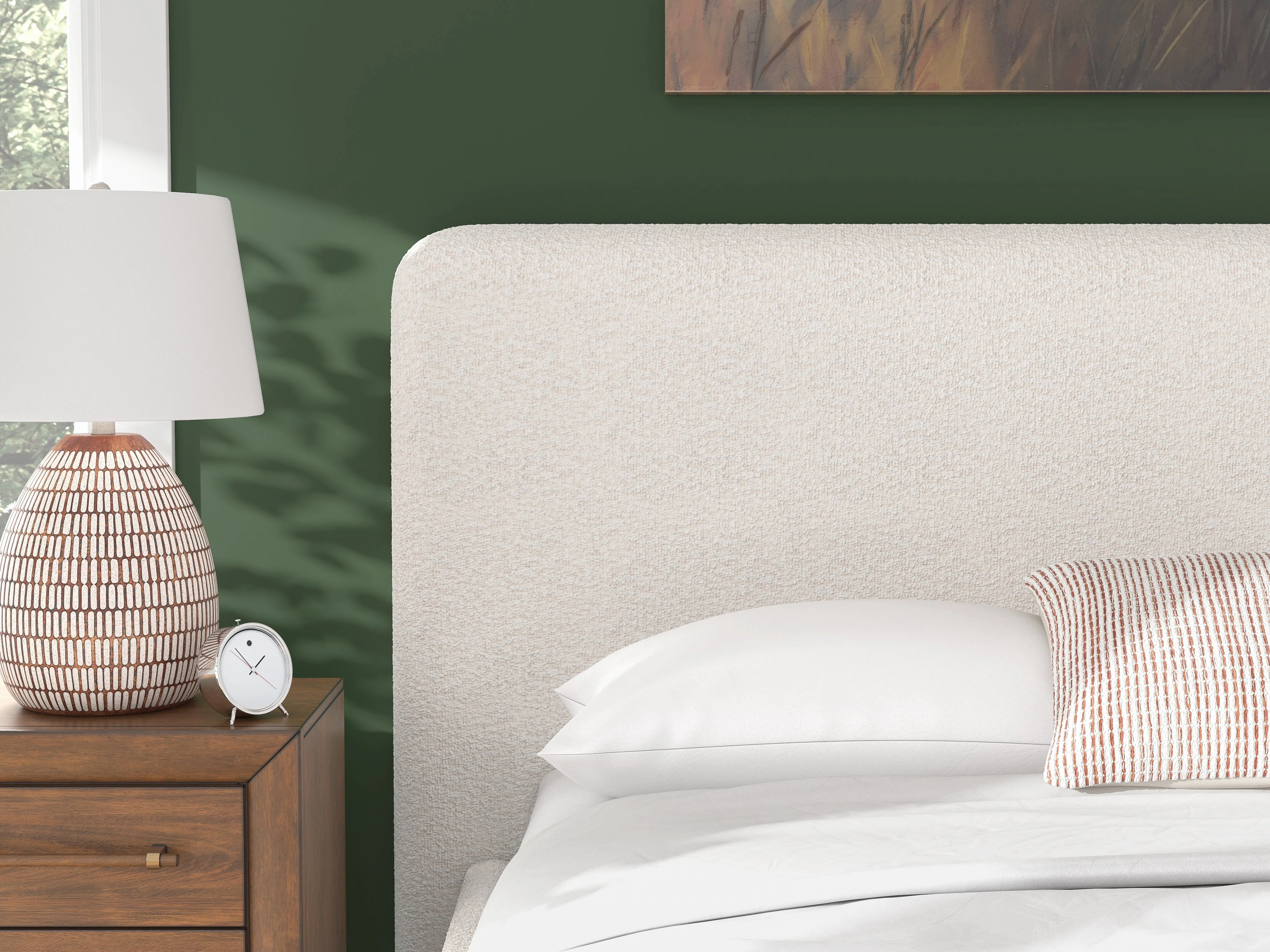 Brintstreet Beige California King Upholstered Bed - Image 9