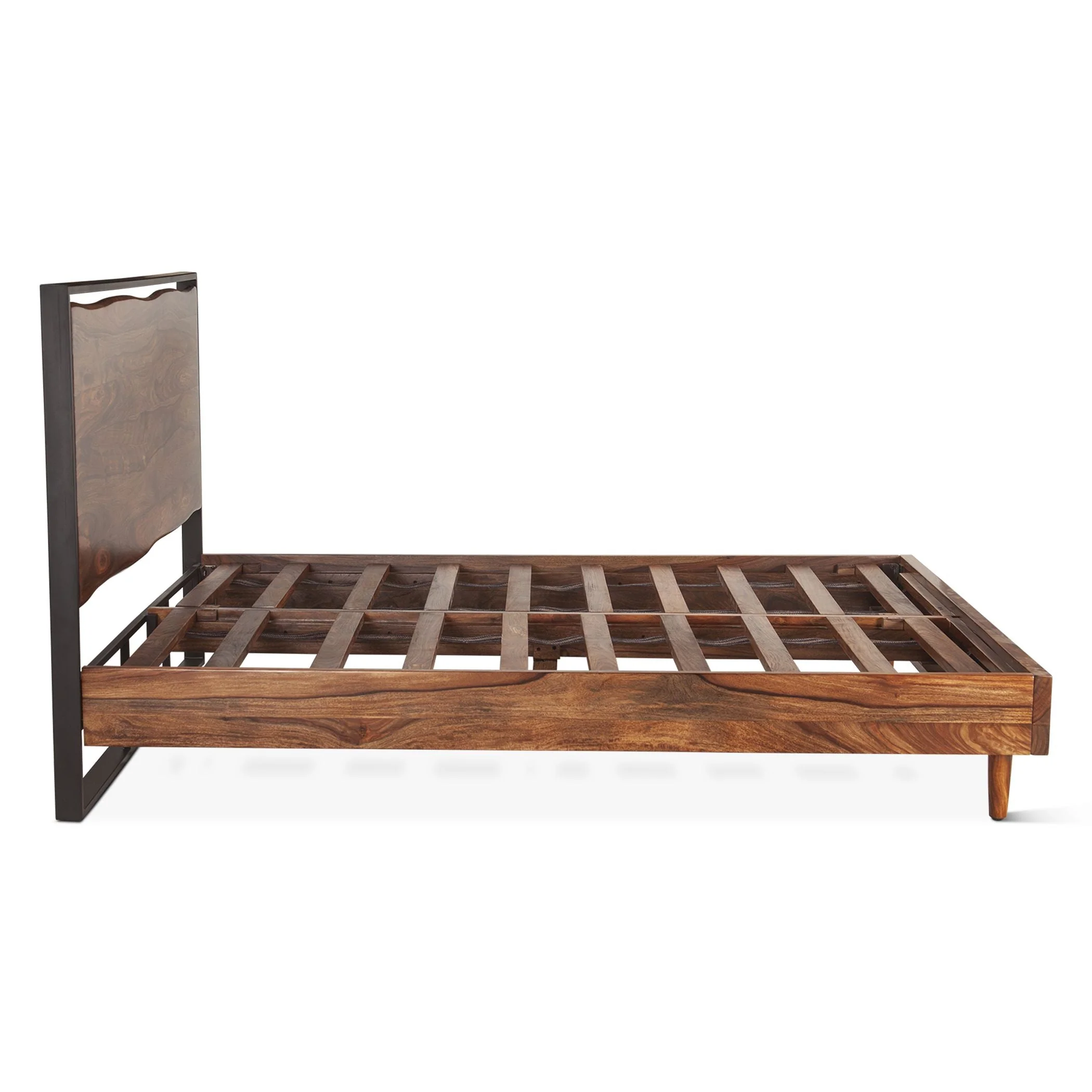 Brisbane King Bed in Natural Sheesham - Image 4