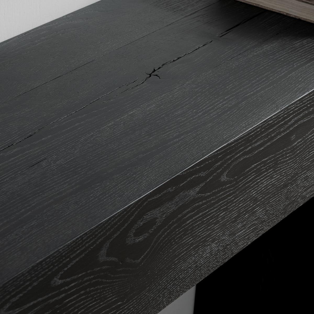 Bristol Console Table - Aged Black - Image 8