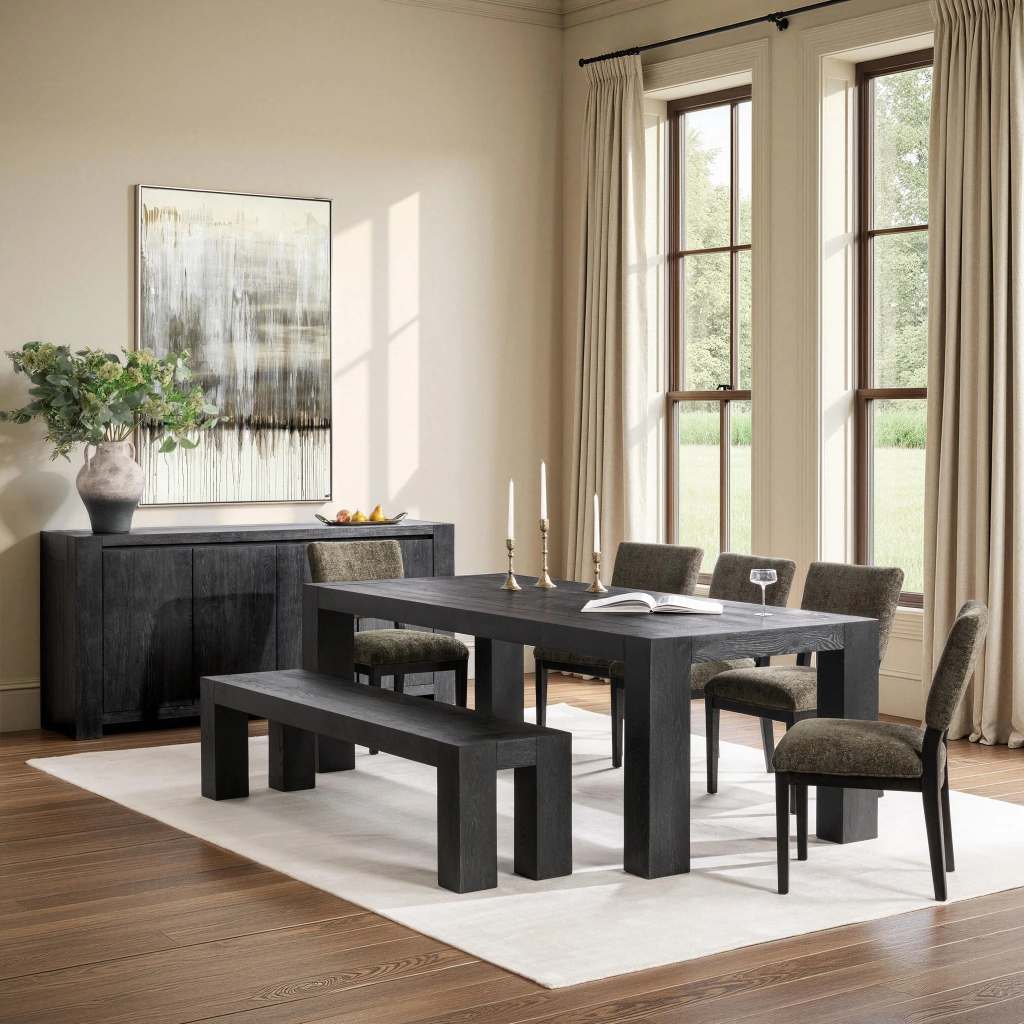 Bristol Dining Table - Onyx Haze - Image 6
