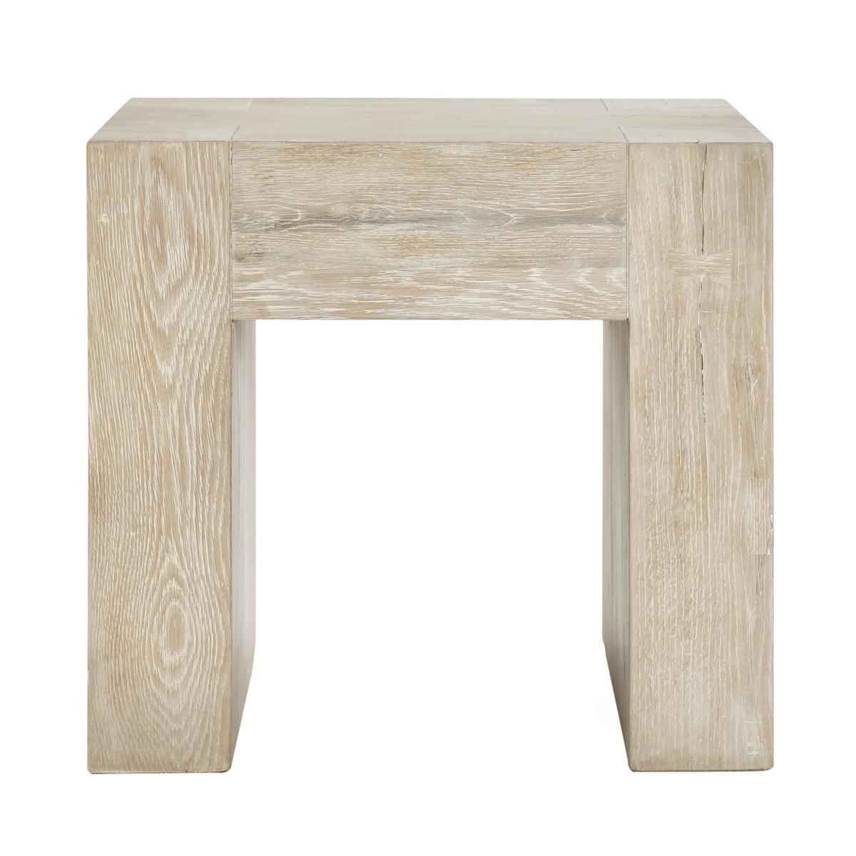 Bristol End Table - Aged Cream - Image 2