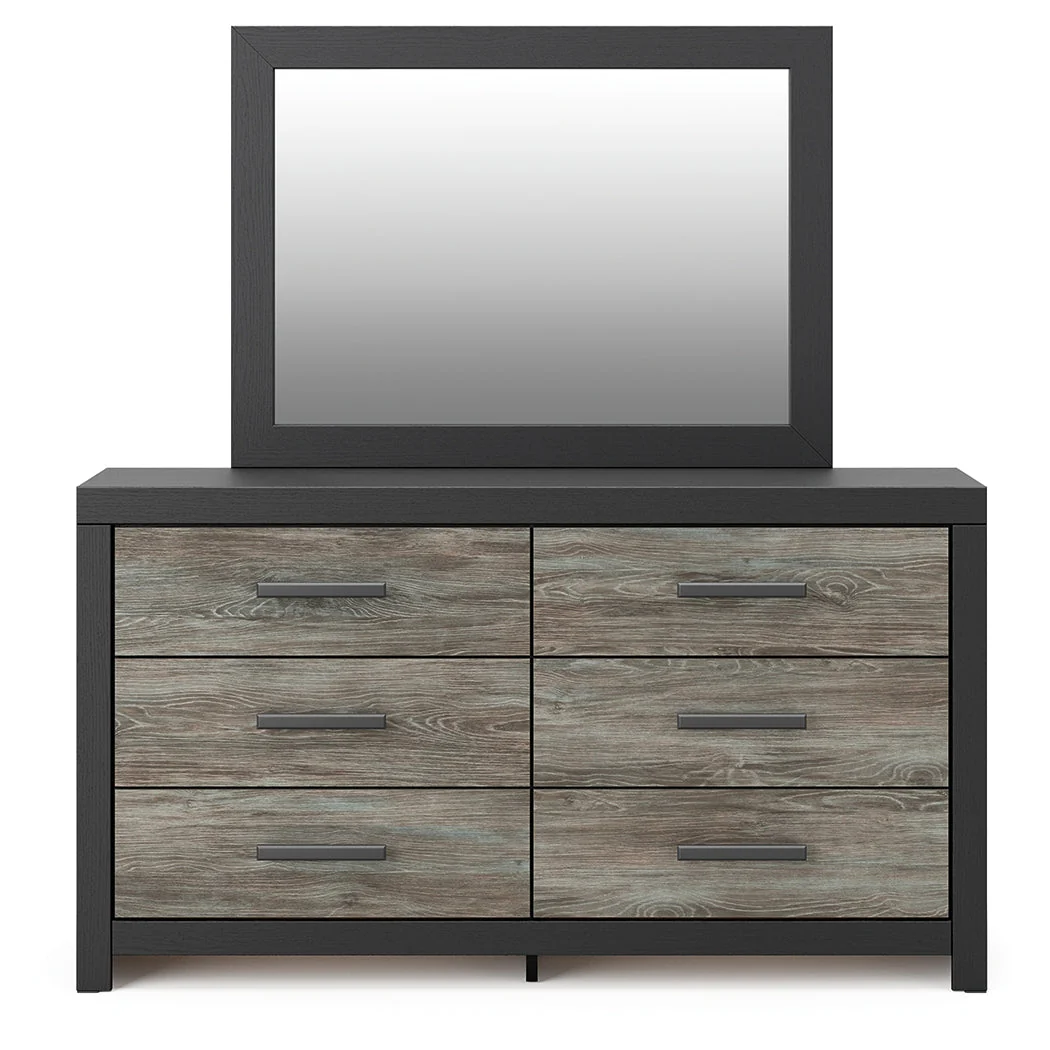 Broachmyn Black/Gray Dresser and Mirror - Image 5