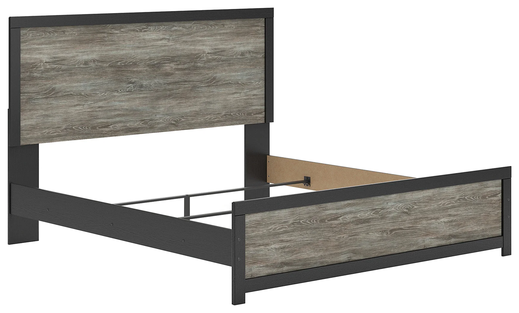 Broachmyn Black/Gray King Panel Bed - Image 3