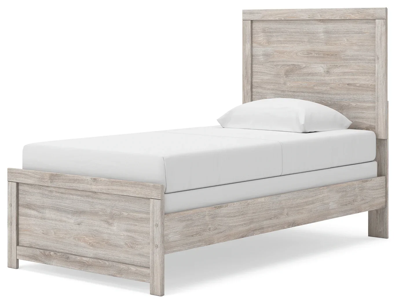 Broachmyn Gray Twin Panel Bed - Image 4