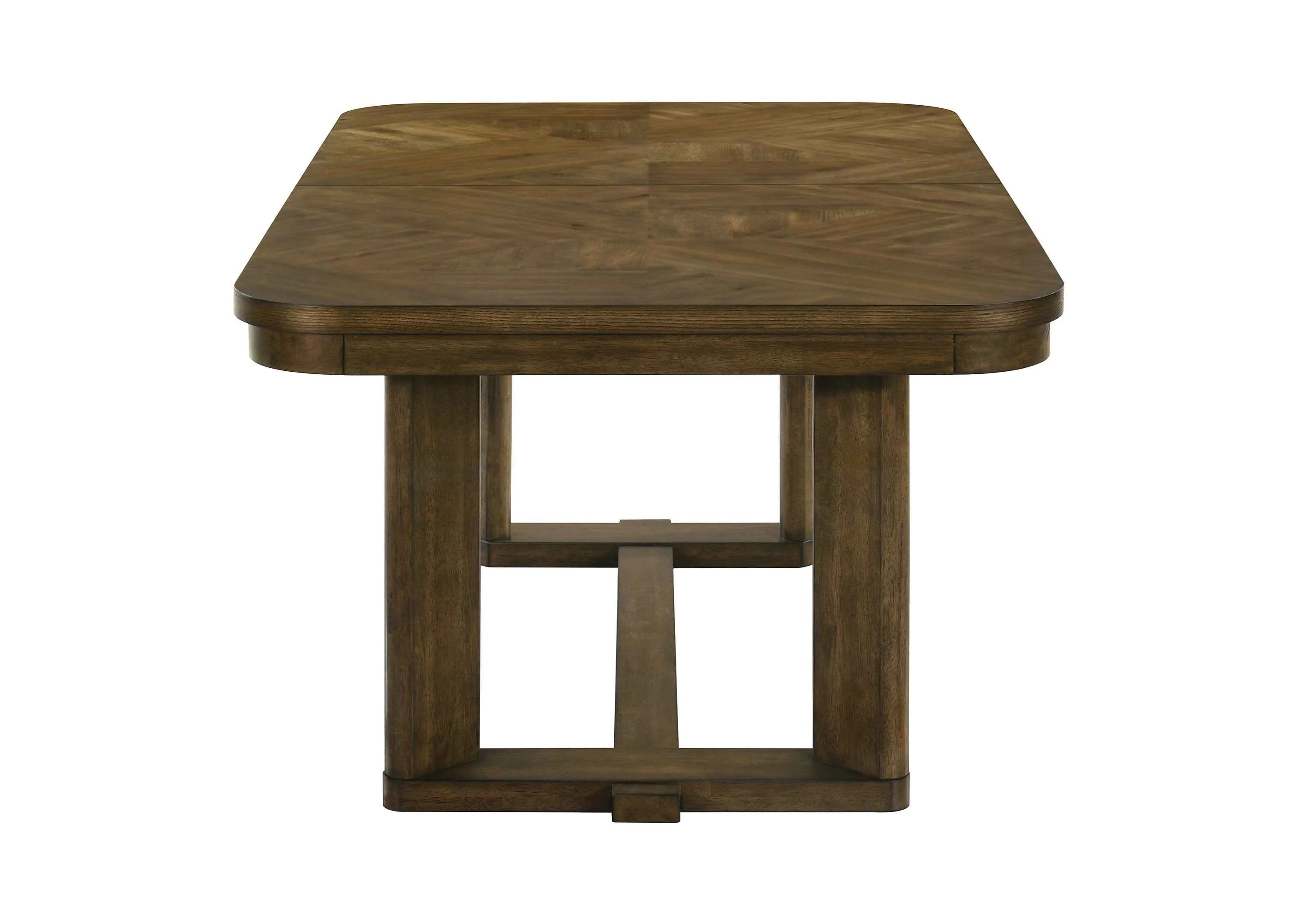 Broadmoor Brown Extendable Dining Table - Image 3