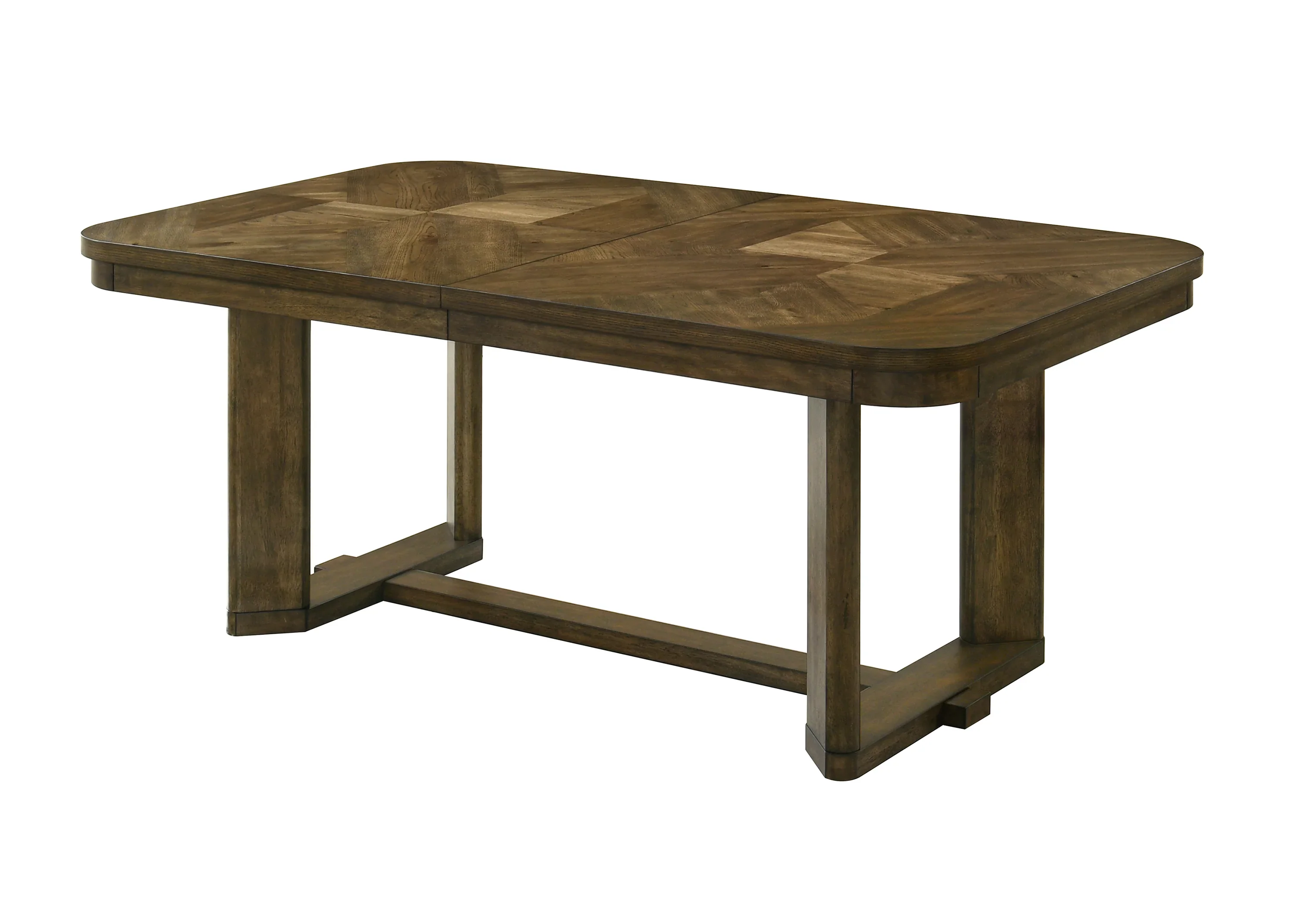 Broadmoor Classic Brown Extendable Dining Room Set - Image 4