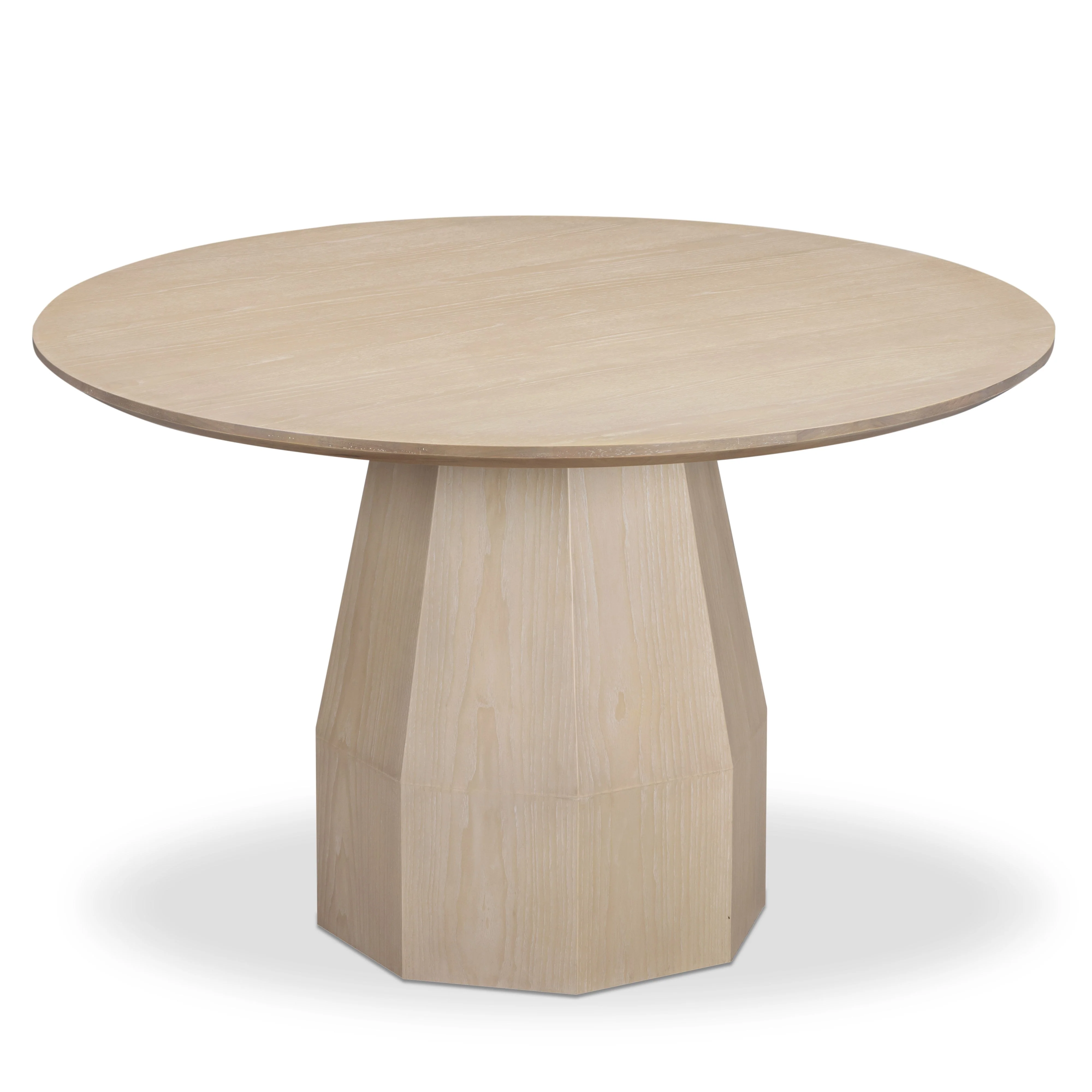 Brocha 48'' Ash Wood Round Dining Table - Image 2