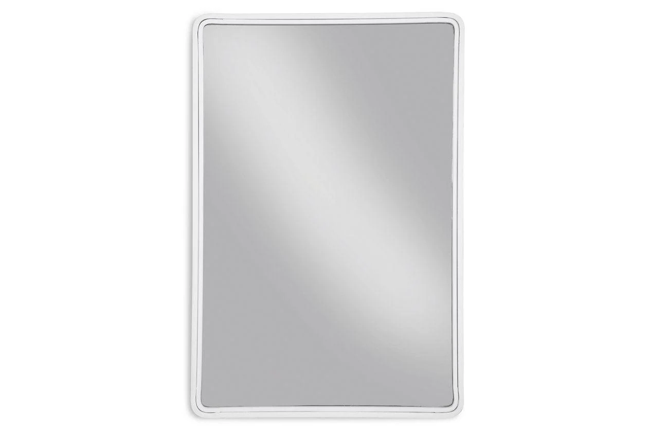 Brocky White Accent Mirror - Image 3