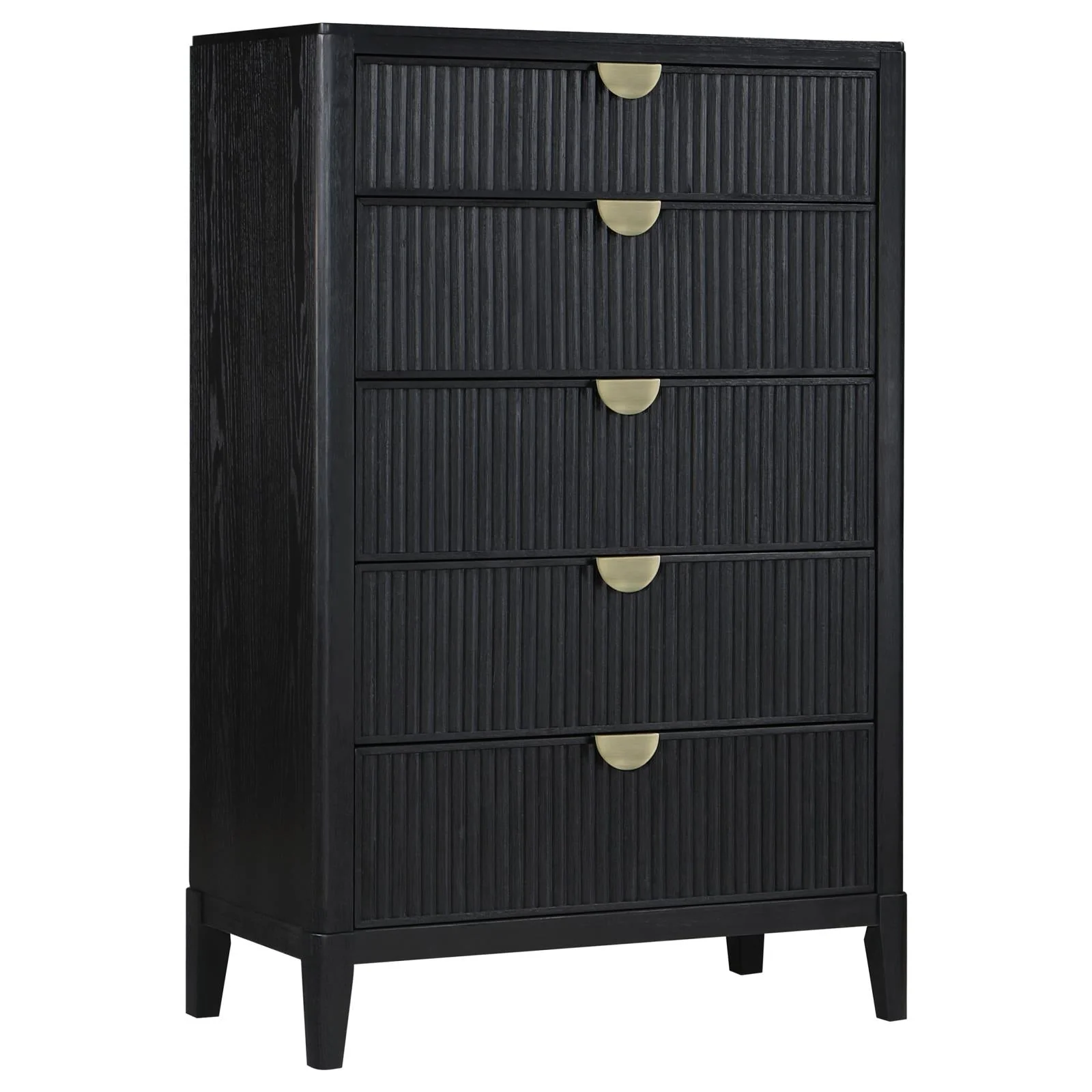 Brookmead Black 5-Piece Eastern King Bedroom Set - Image 13