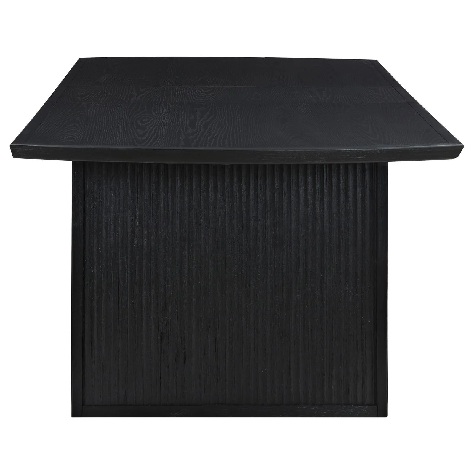 Brookmead Black 5-Piece Rectangular Dining Set with 18" Removable Extension Leaf - Image 6
