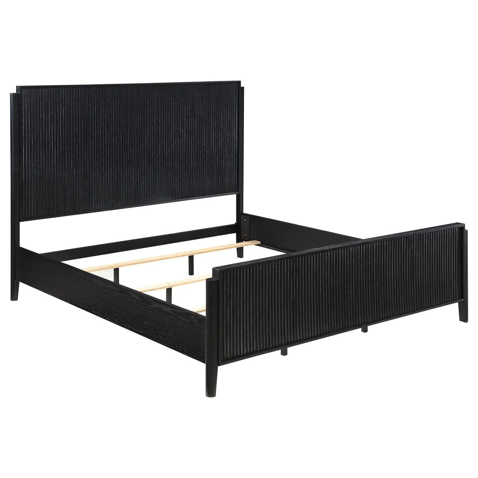 Brookmead Black Eastern King Bed - Image 3