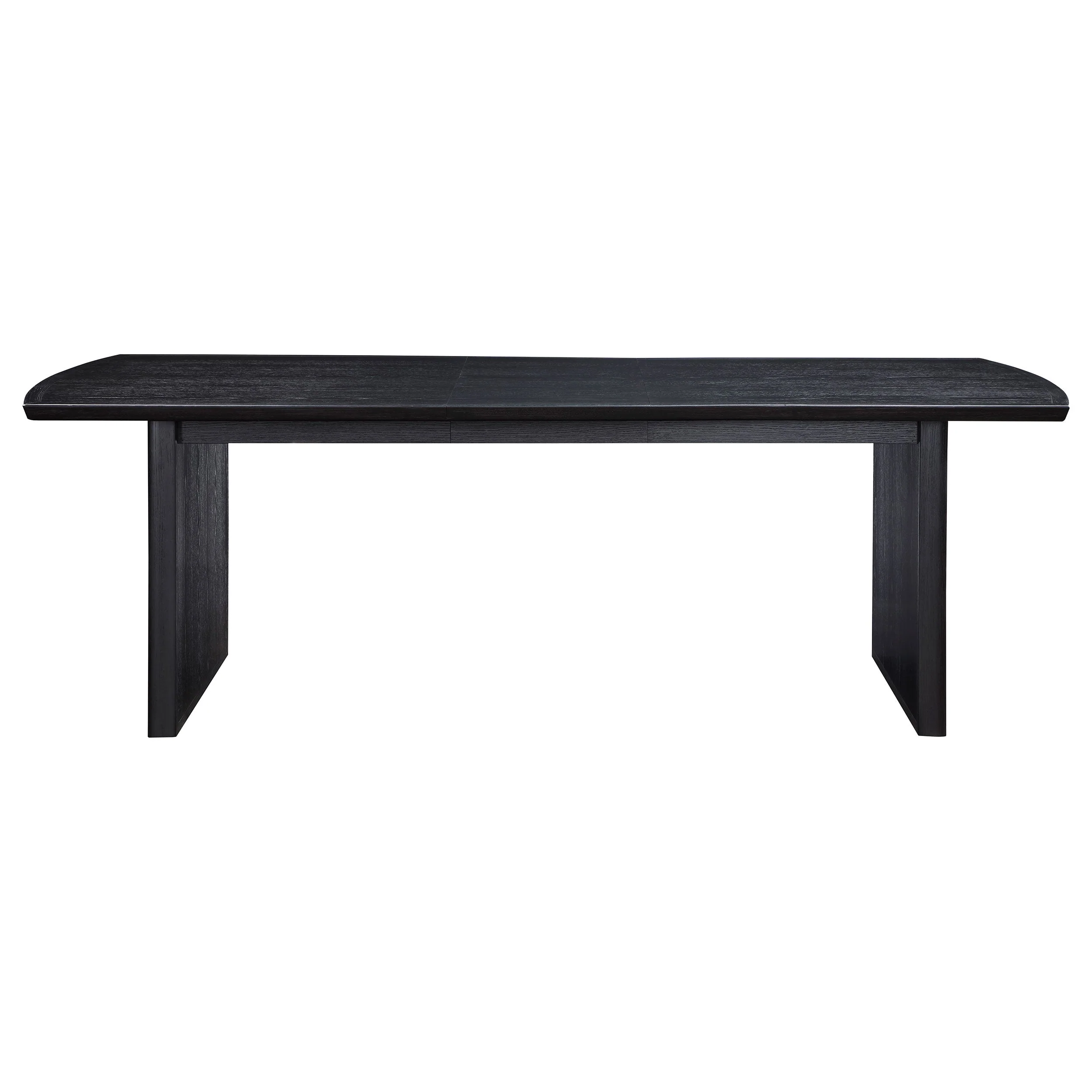 Brookmead Black/Ivory 7-piece Extension Leaf Dining Table Set - Image 4