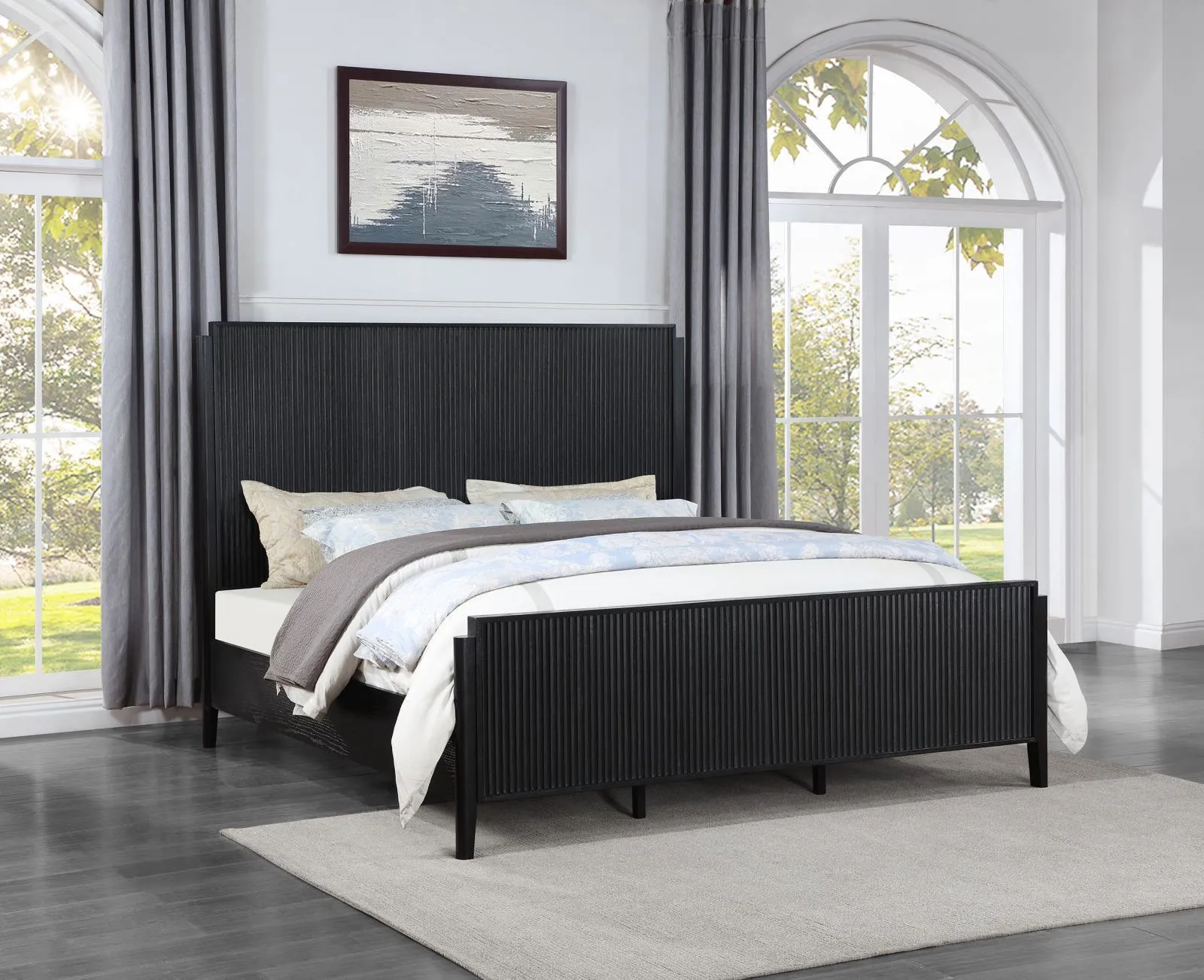 Brookmead Black Queen Bed