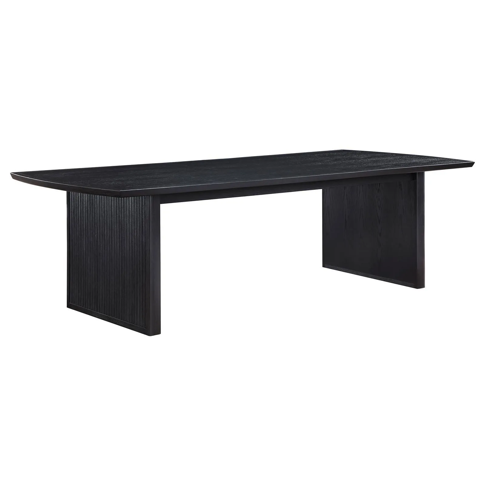 Brookmead Black Rectangular Dining Table with 18" Removable Extension Leaf - Image 4