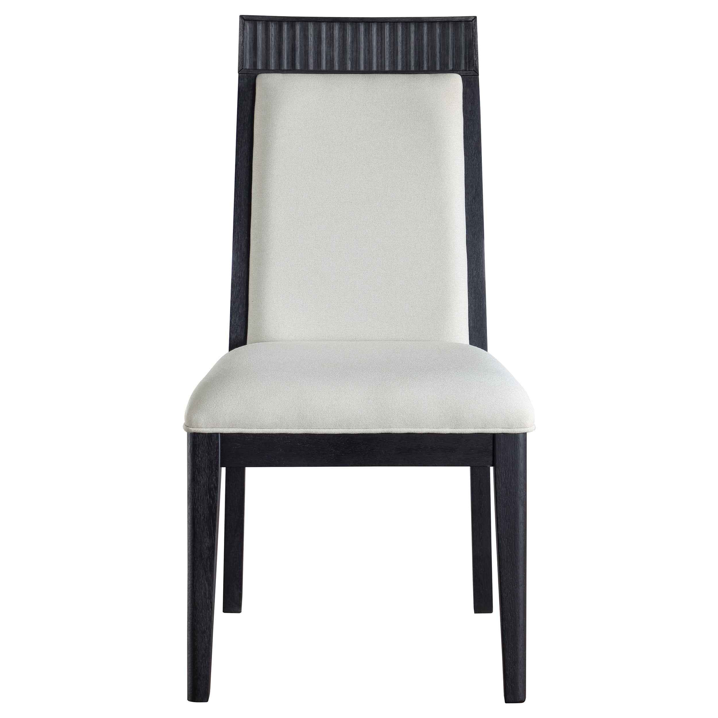 Brookmead Ivory/Black Dining Side Chair (Set of 2) - Image 4