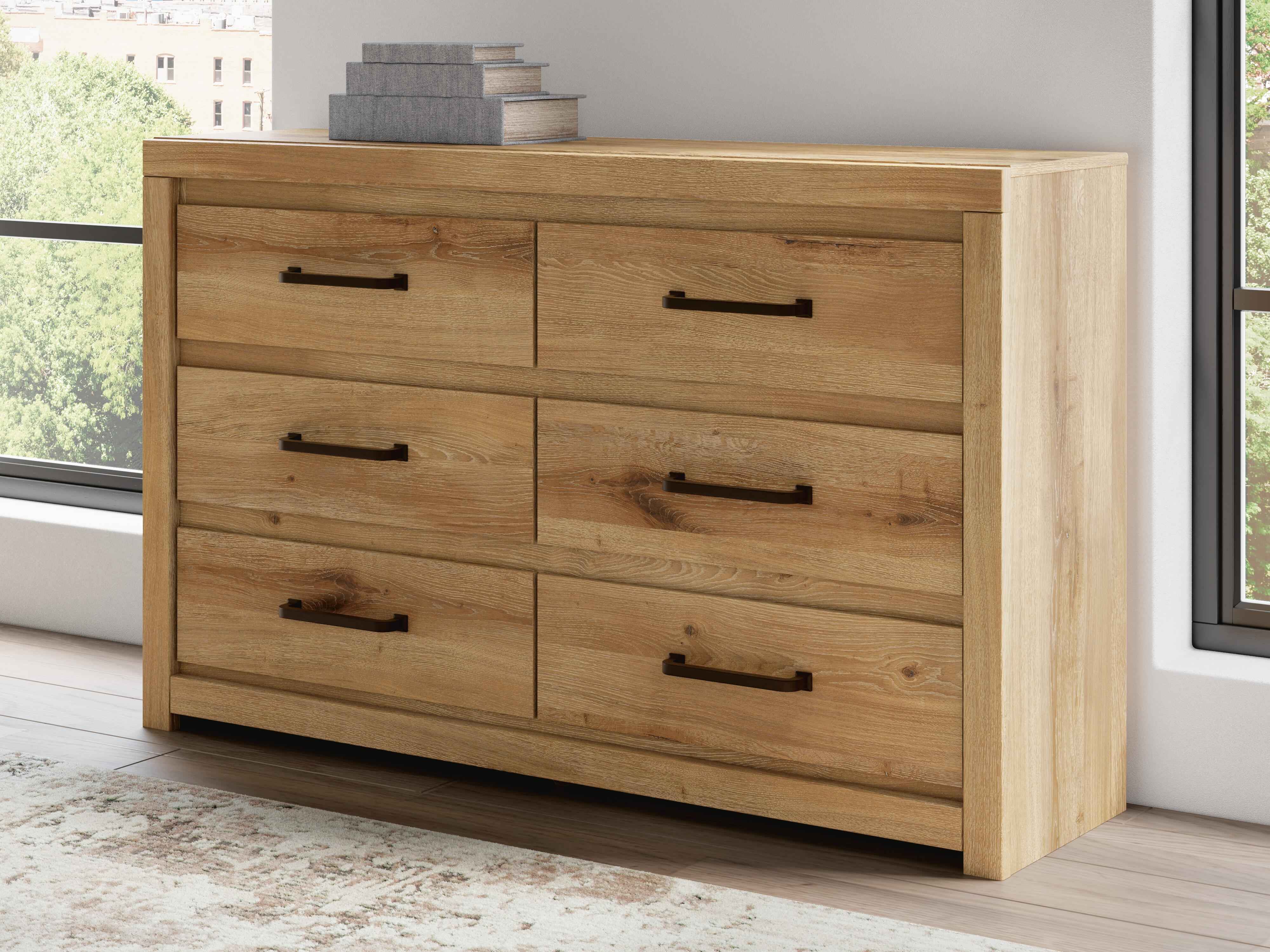 Brozmont Tan Dresser - Image 2