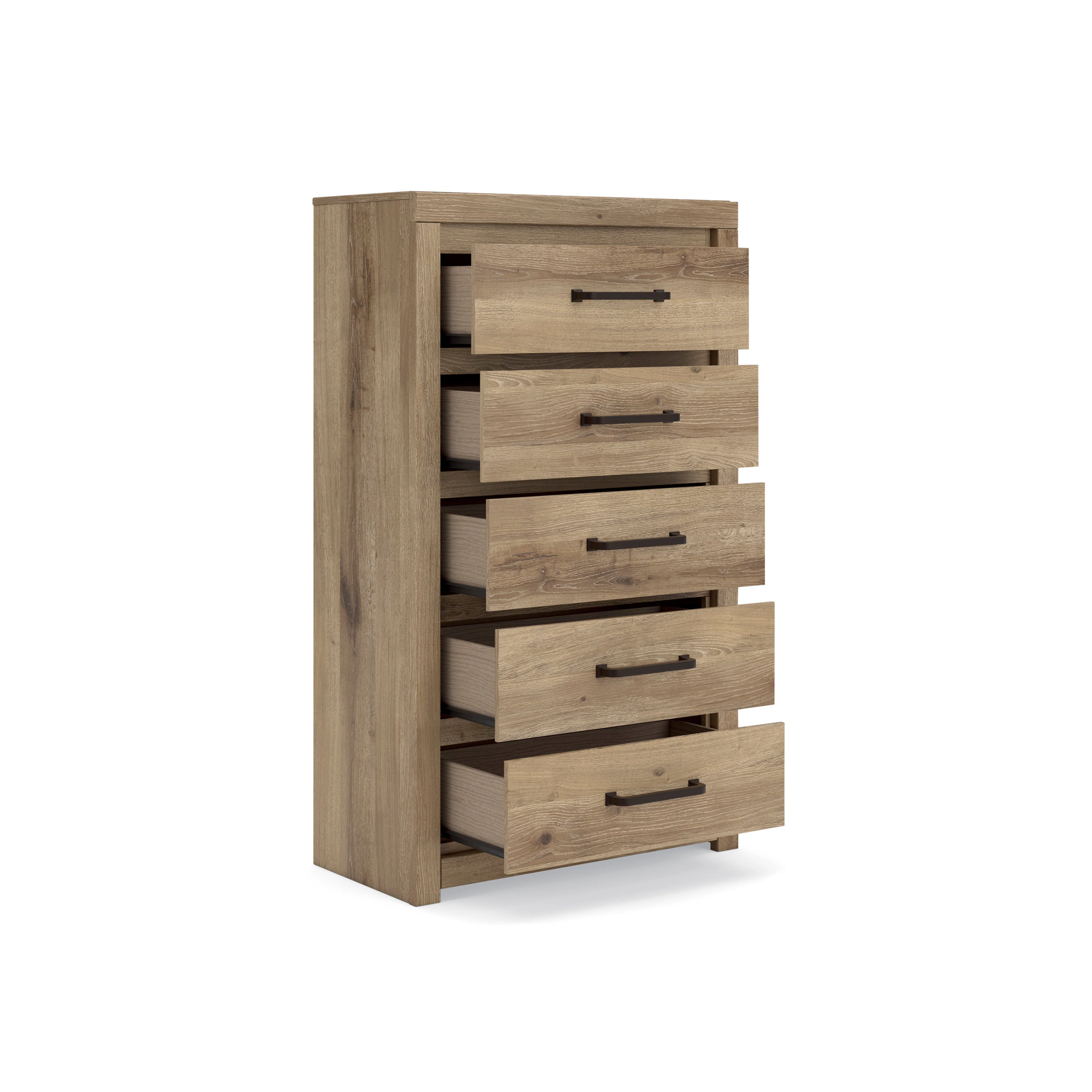 Brozmont Tan Panel Bedroom Set - Image 13